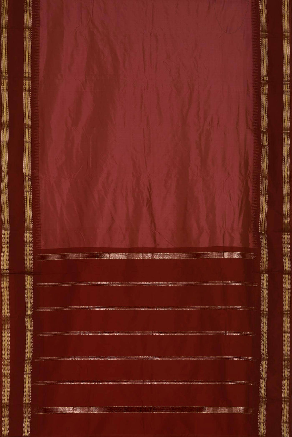 Coral Blended Bangalore Silk Saree
