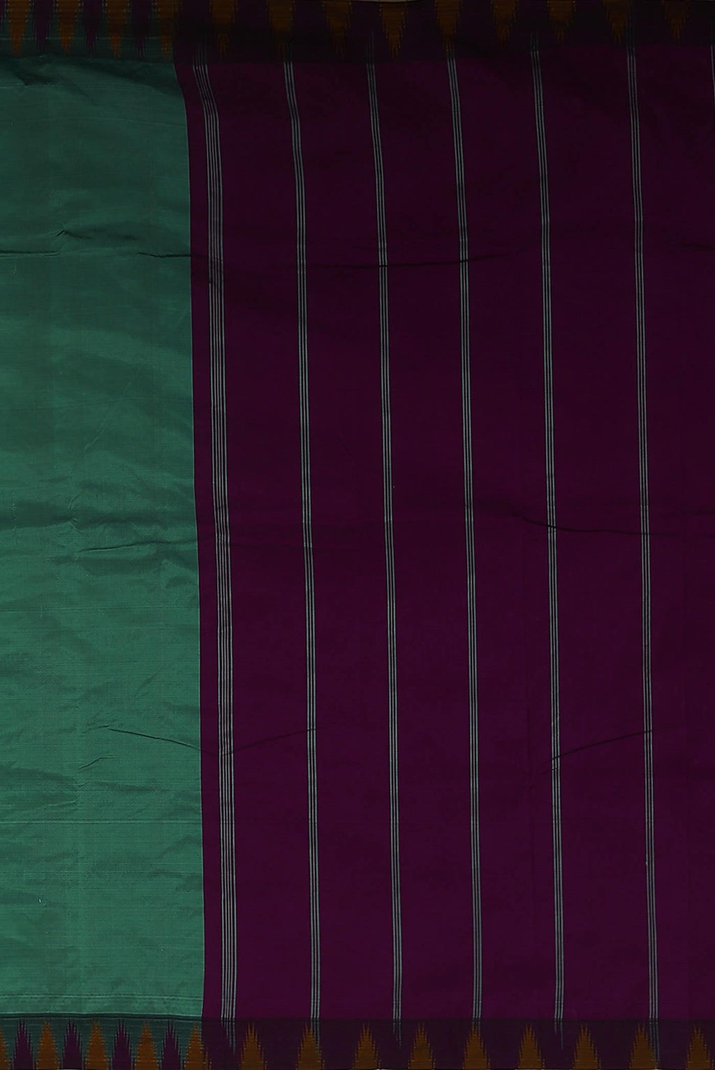 Green Blended Bangalore Silk Saree