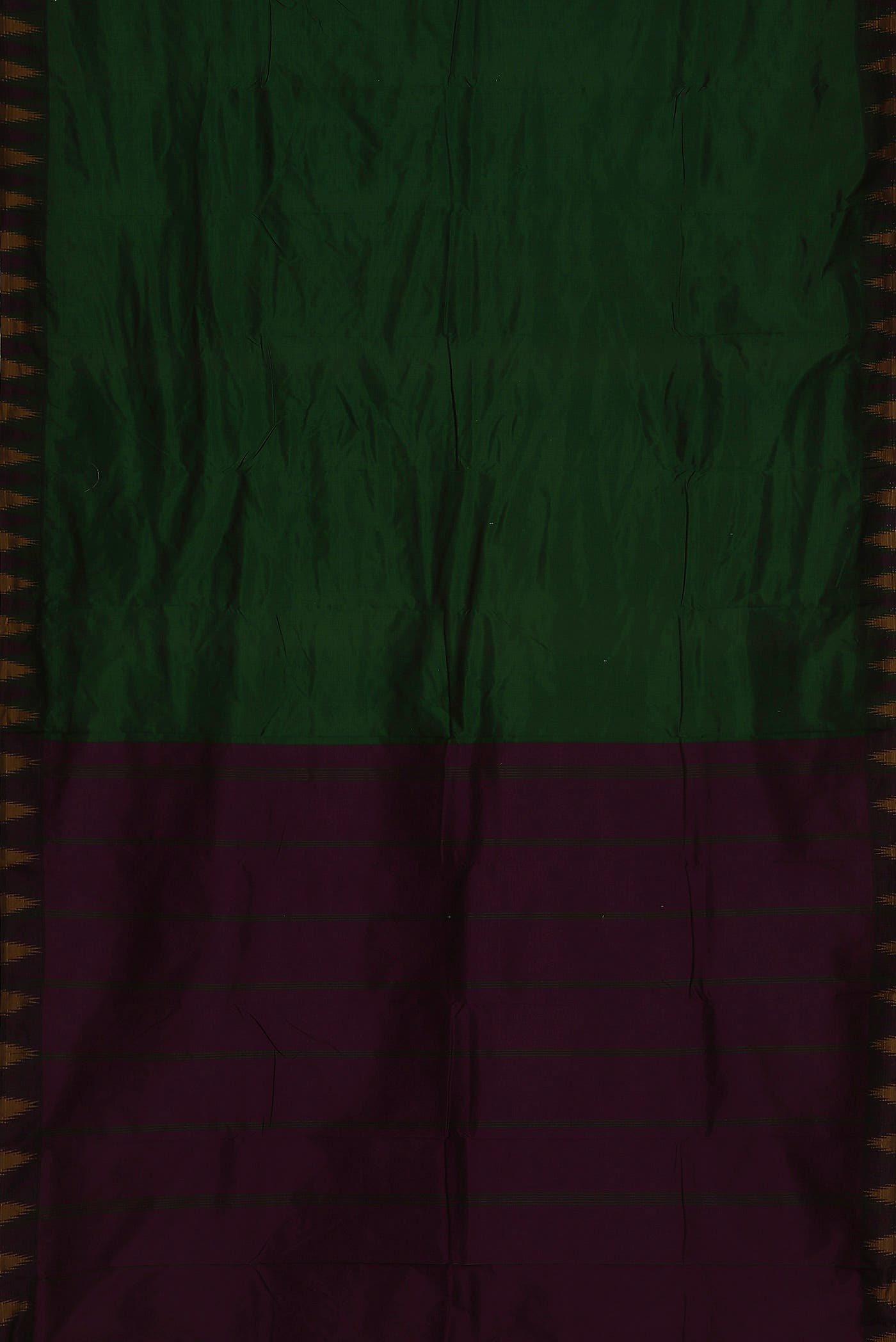 Green Bangalore Silk Saree