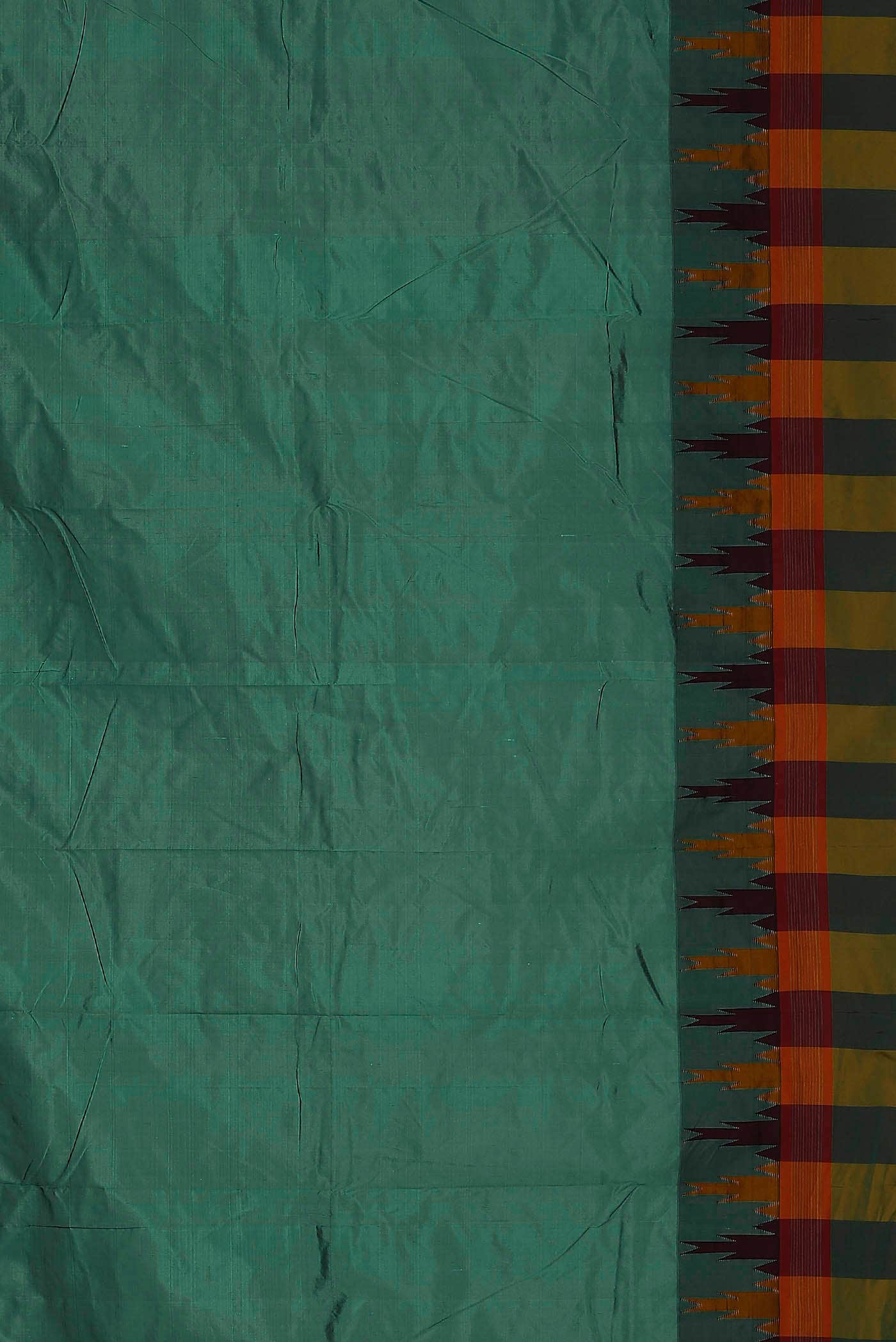 Green Bangalore Silk Saree