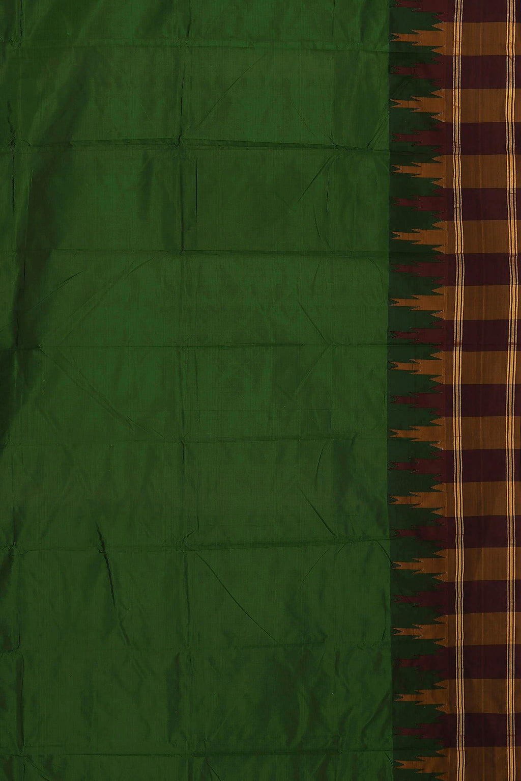 Green Blended Bangalore Silk Saree
