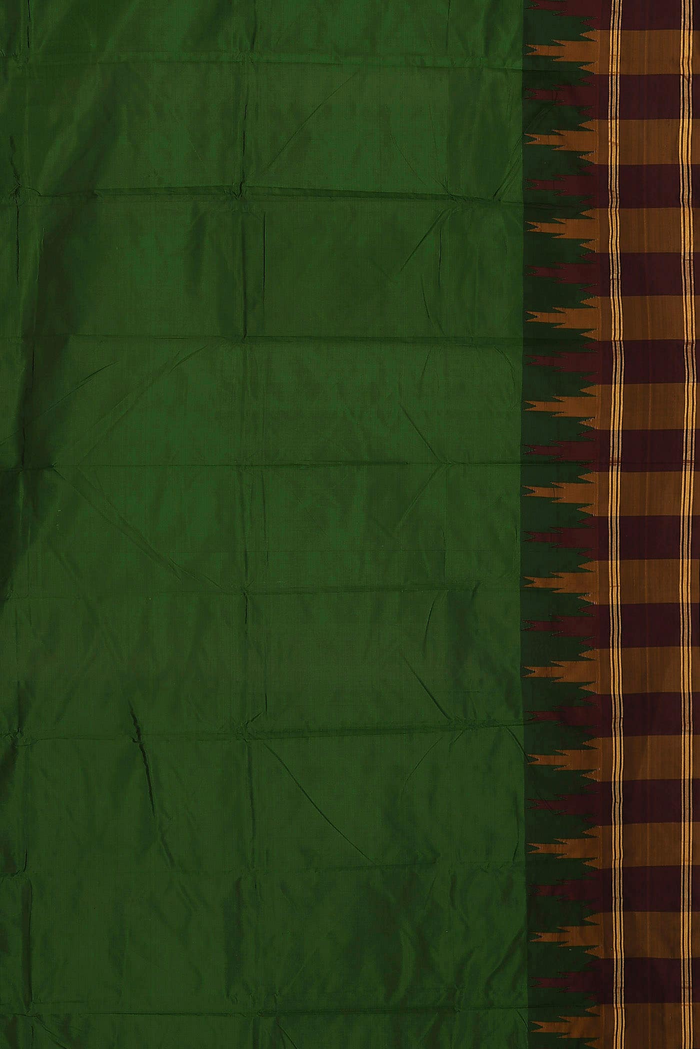 Green Blended Bangalore Silk Saree