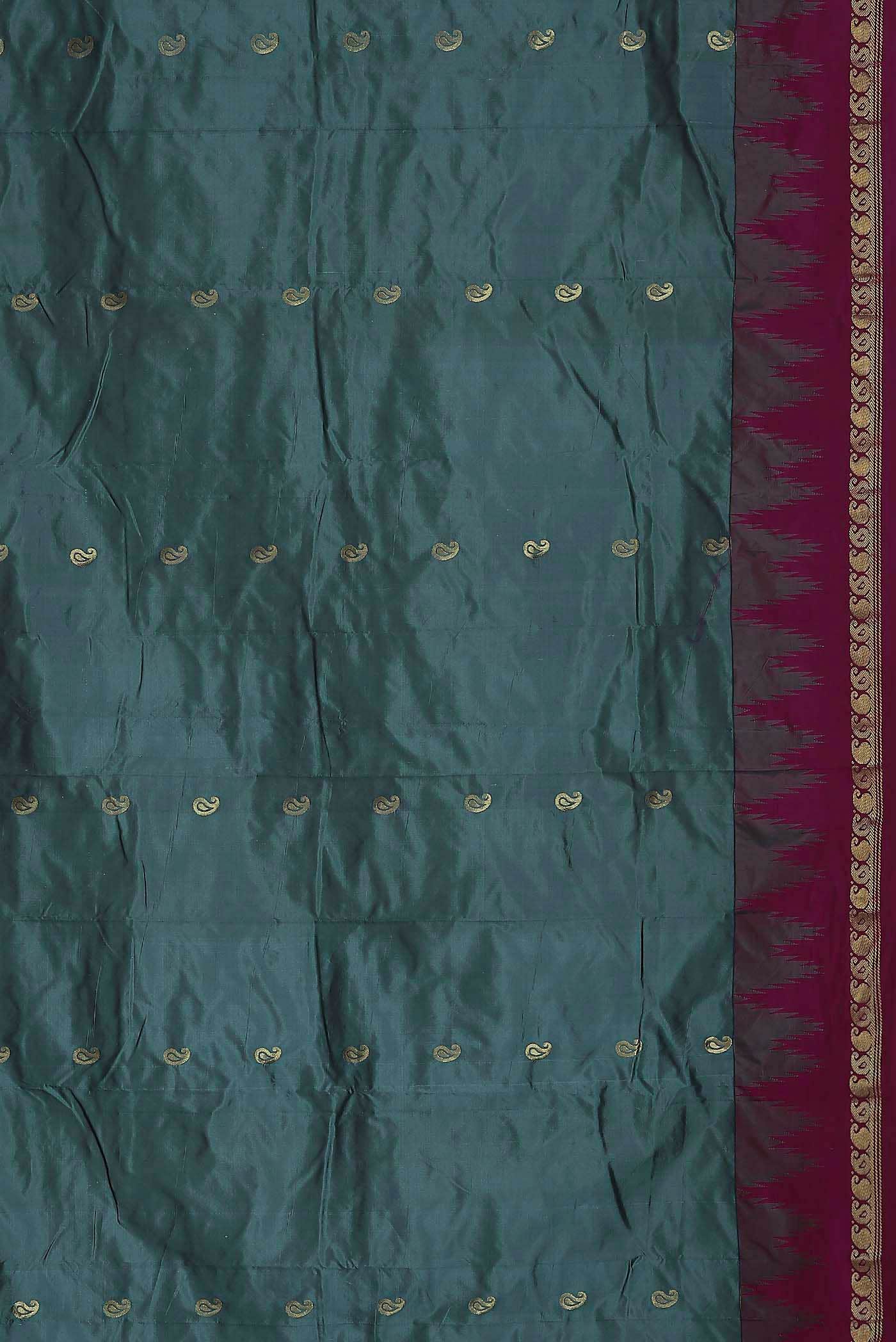 Blue Bangalore Silk Saree
