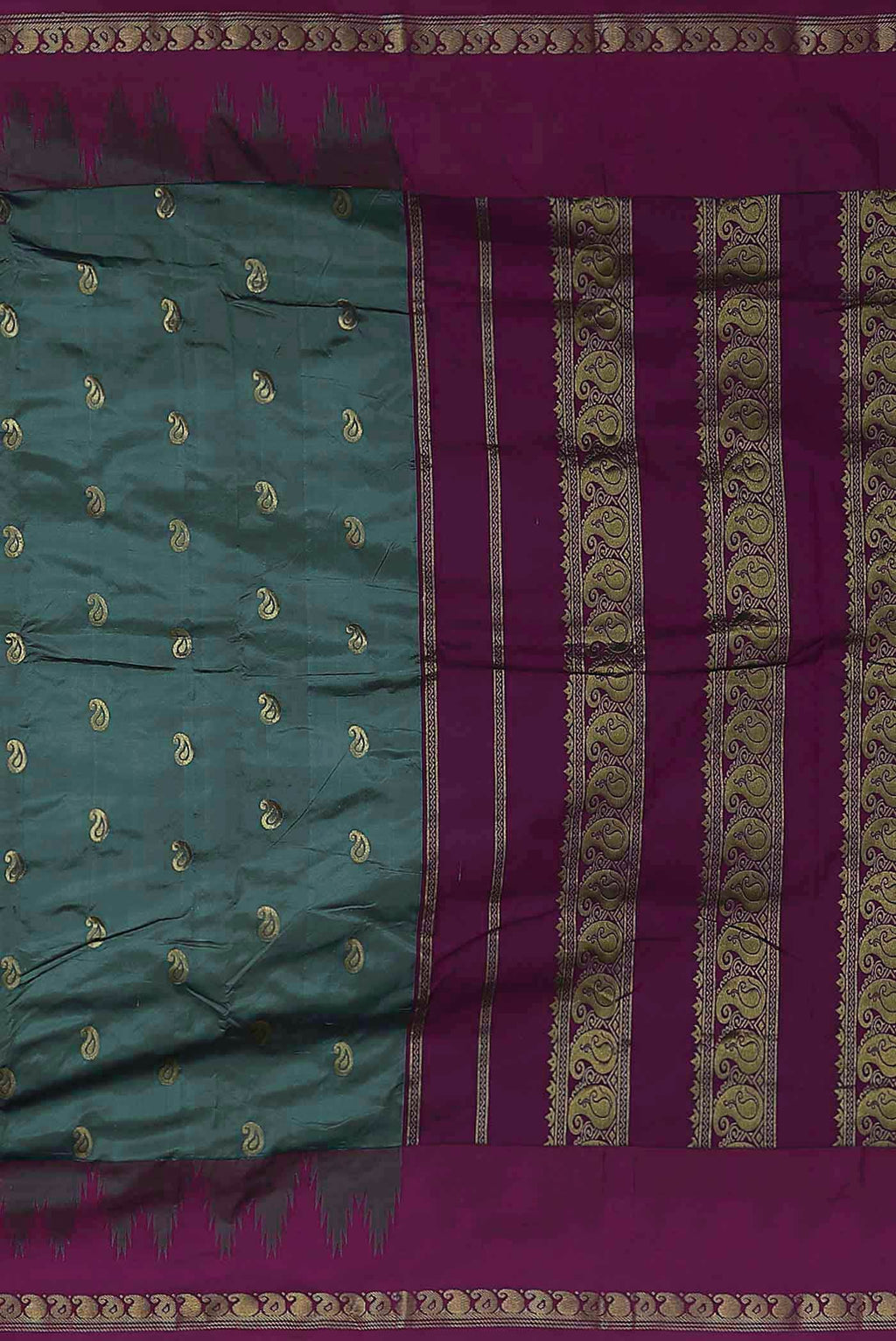Blue Bangalore Silk Saree