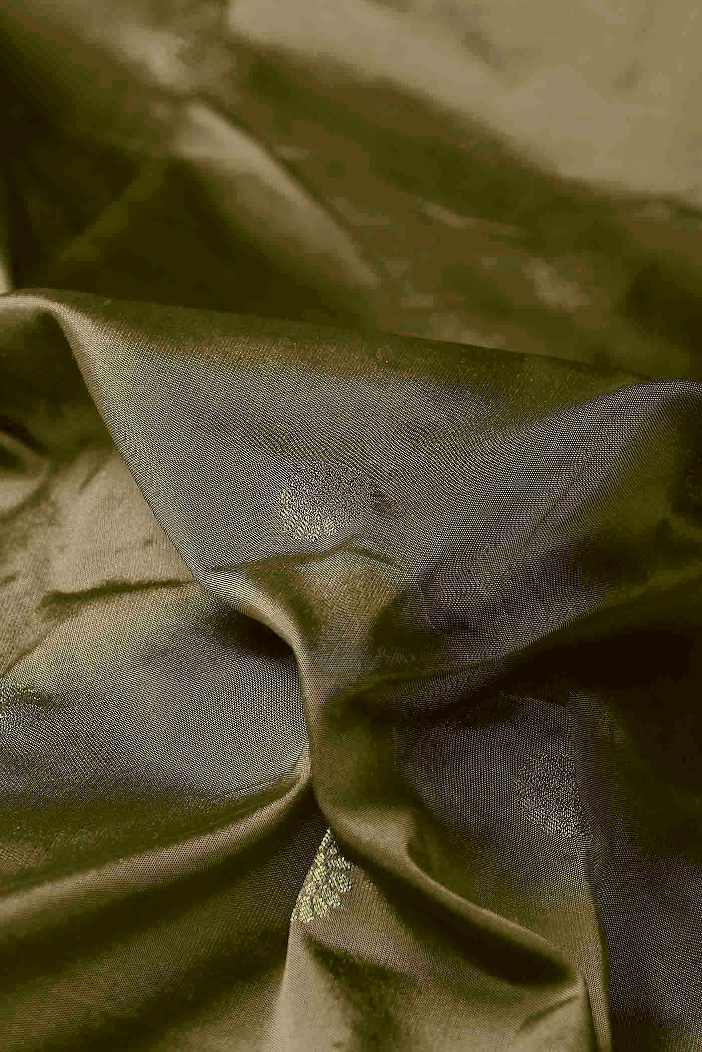 Green Blended Bangalore Silk Saree