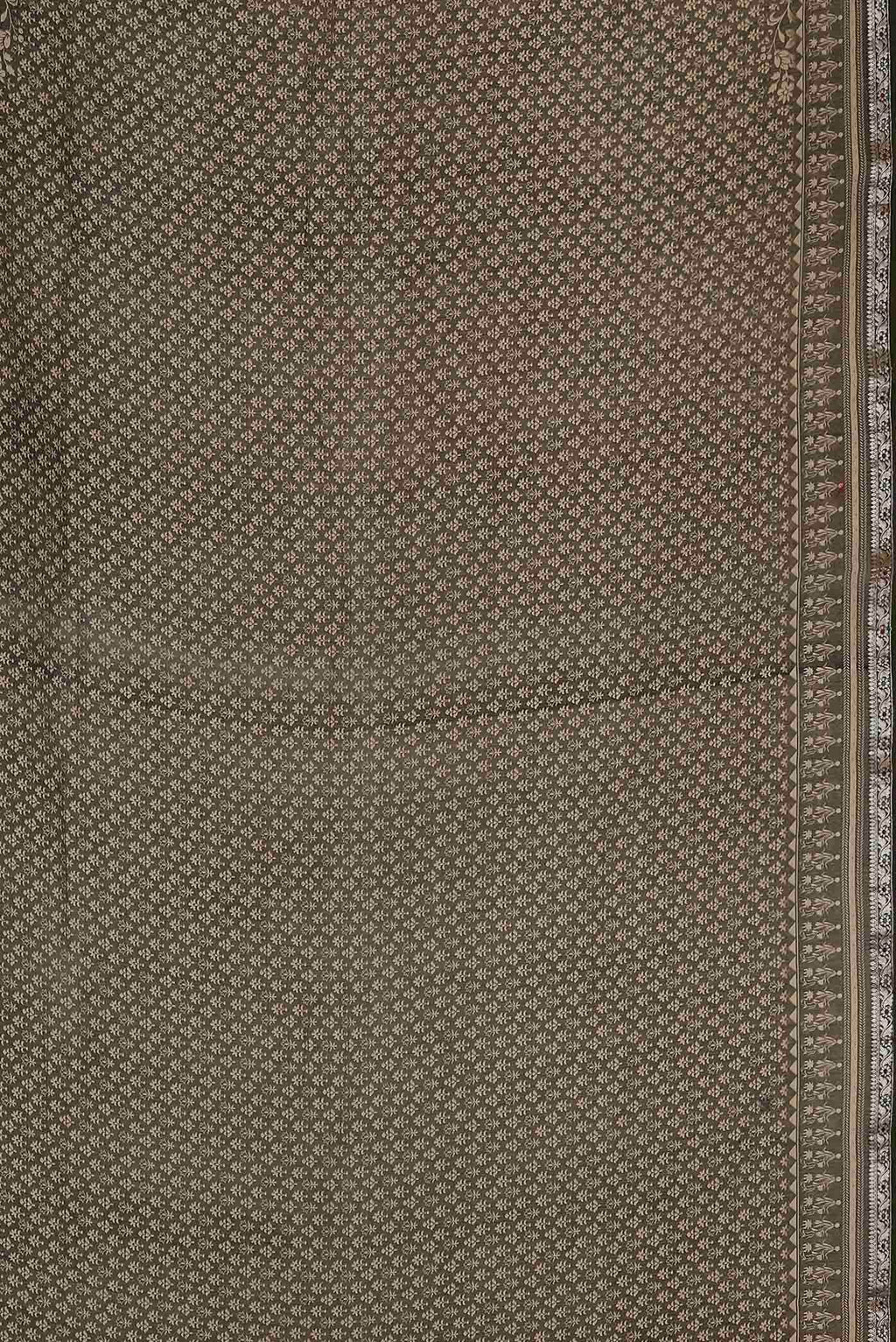 Black Bhagalpuri Tussar Silk Saree