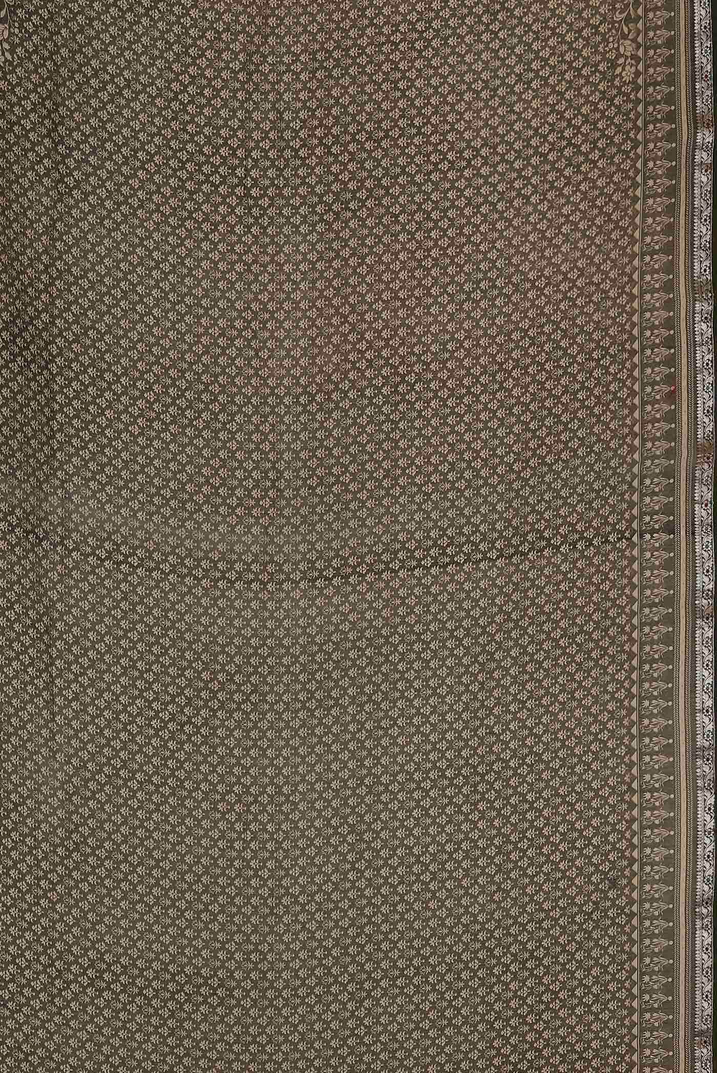 Black Bhagalpuri Tussar Silk Saree