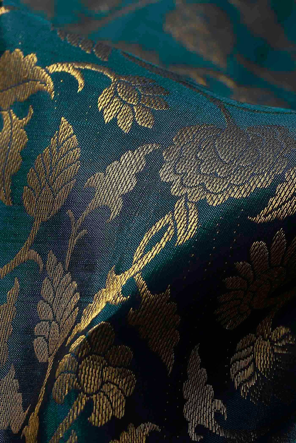 Blue Kanchipuram Silk Saree