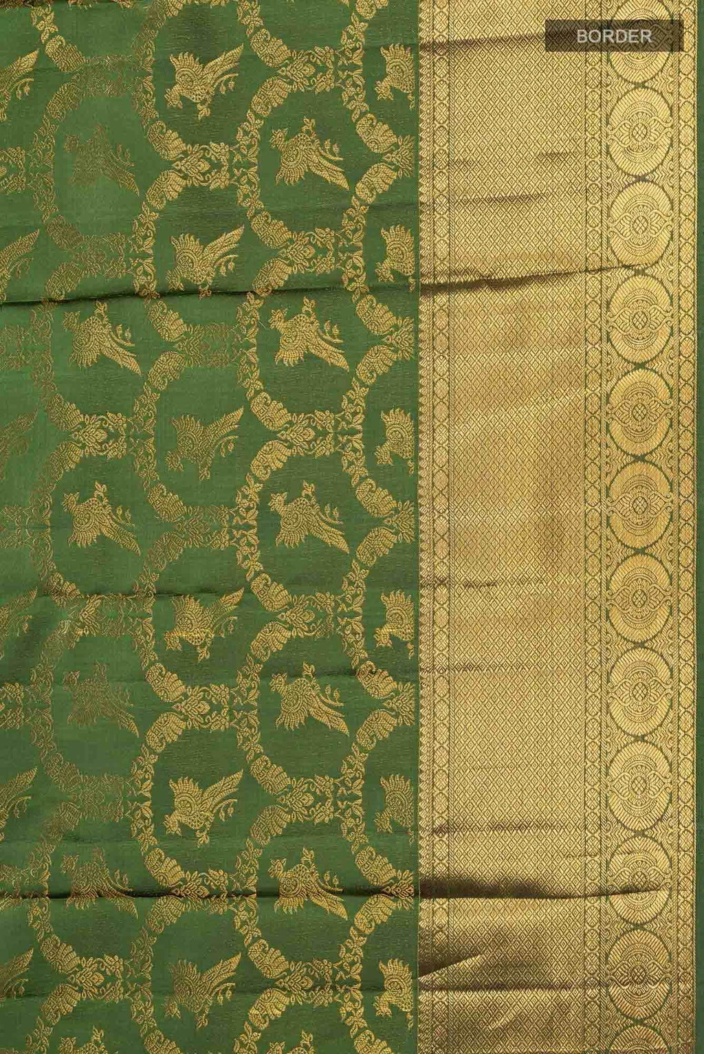 Green Kanchipuram Silk Saree