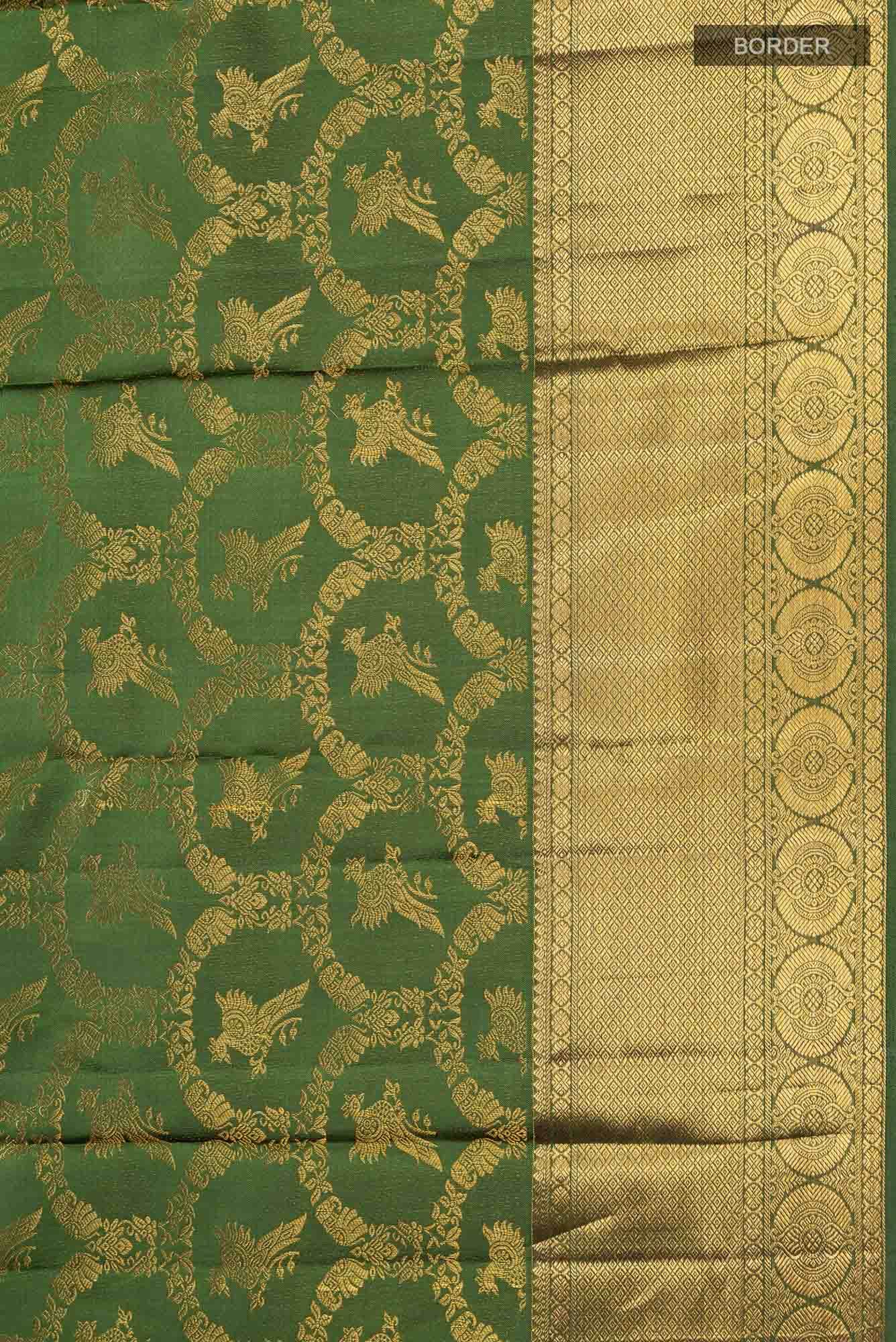 Green Kanchipuram Silk Saree