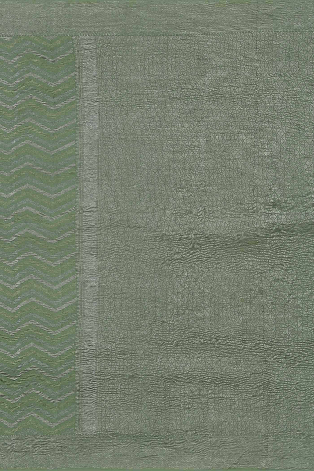 Pista Green Mysore Crepe Saree