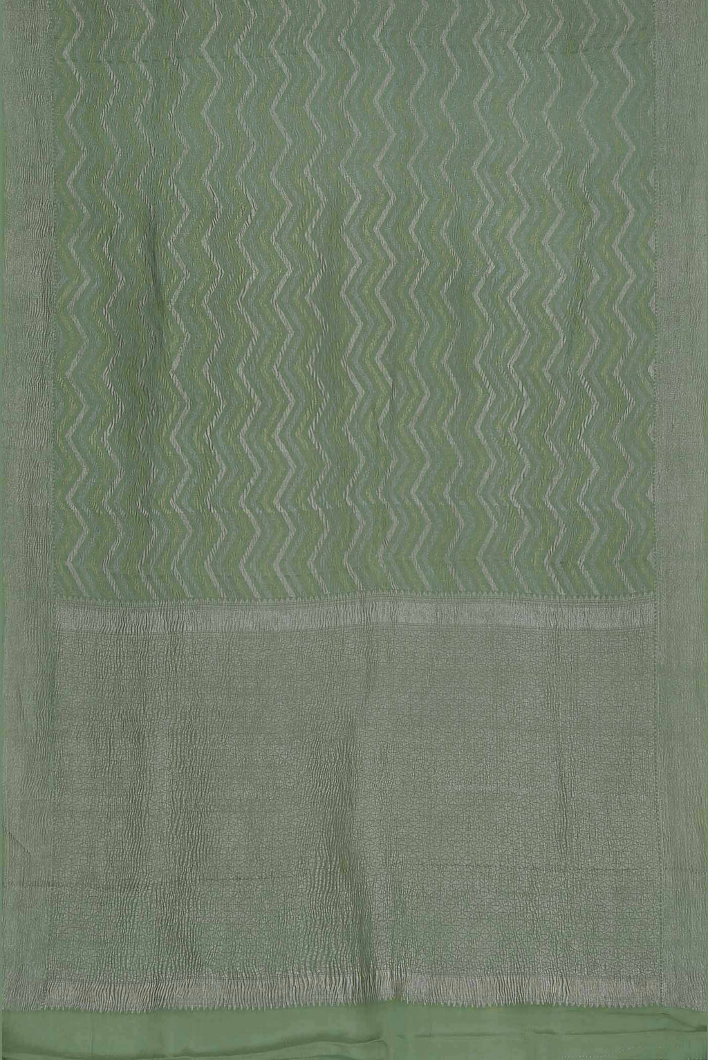Pista Green Mysore Crepe Saree