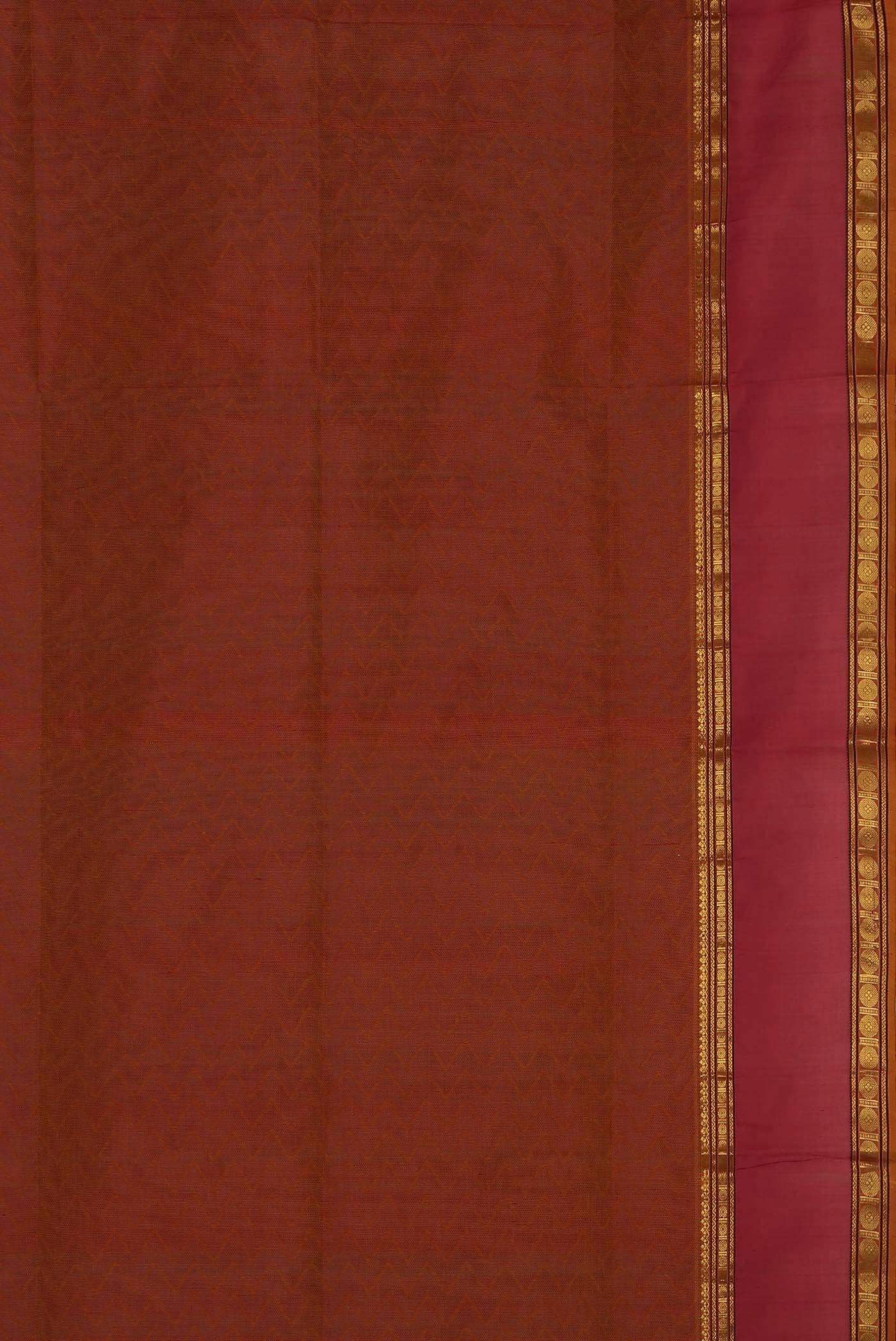 Orange Silk Cotton Saree