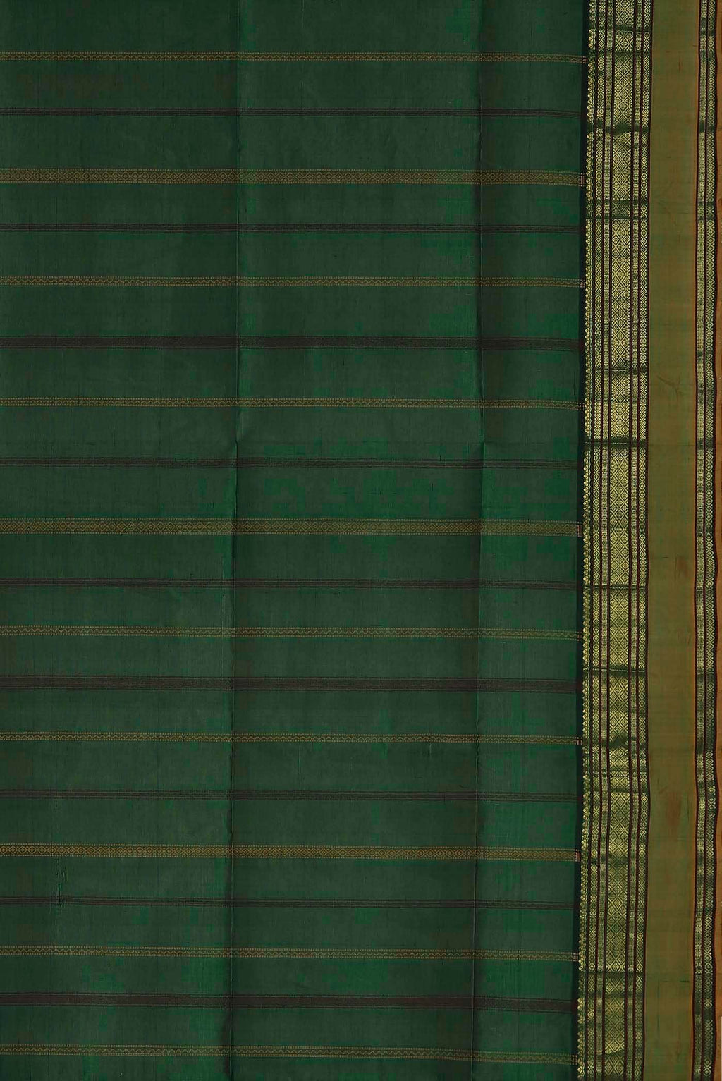 Green Silk Cotton Saree