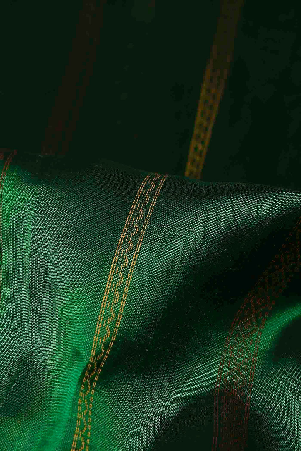 Green Silk Cotton Saree