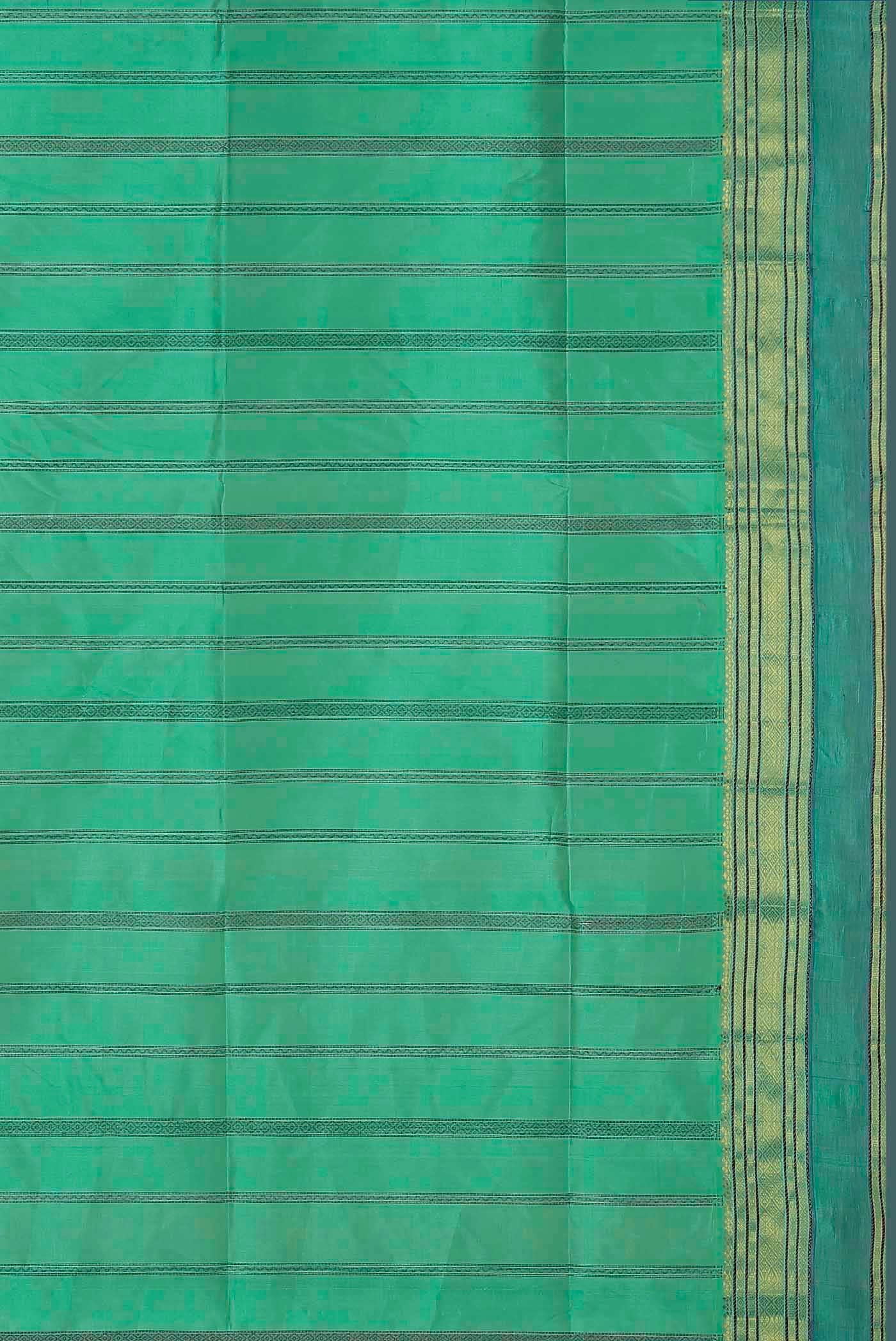 Green Silk Cotton Saree