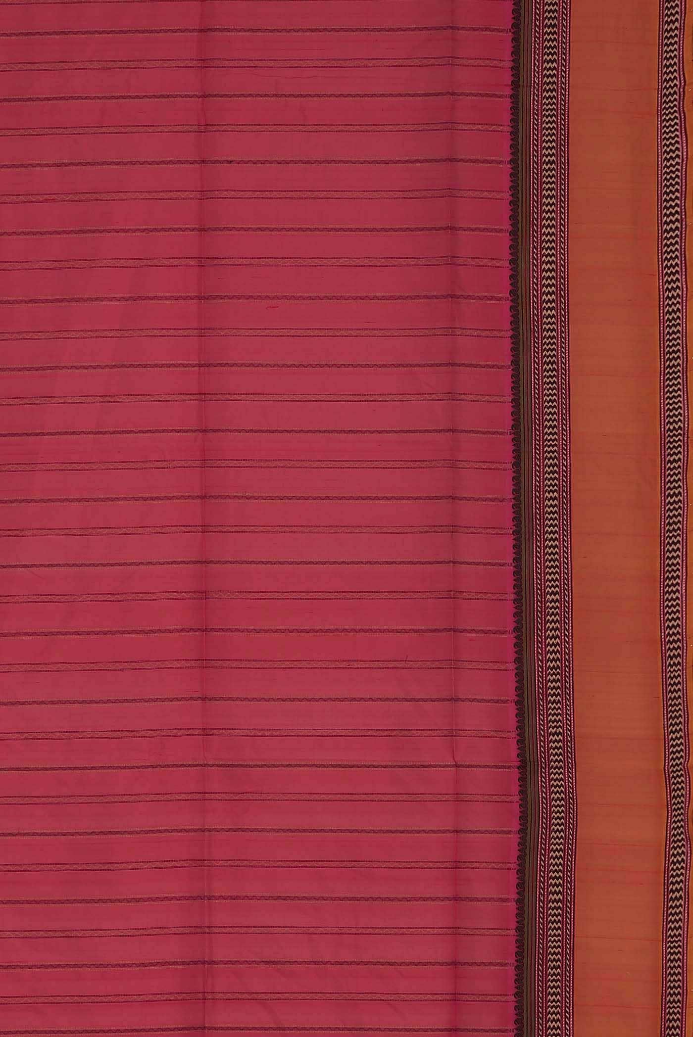 Pink Silk Cotton Saree