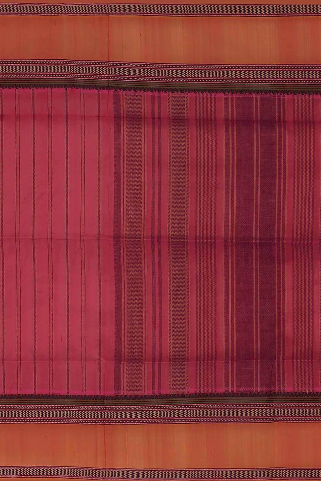 Pink Silk Cotton Saree