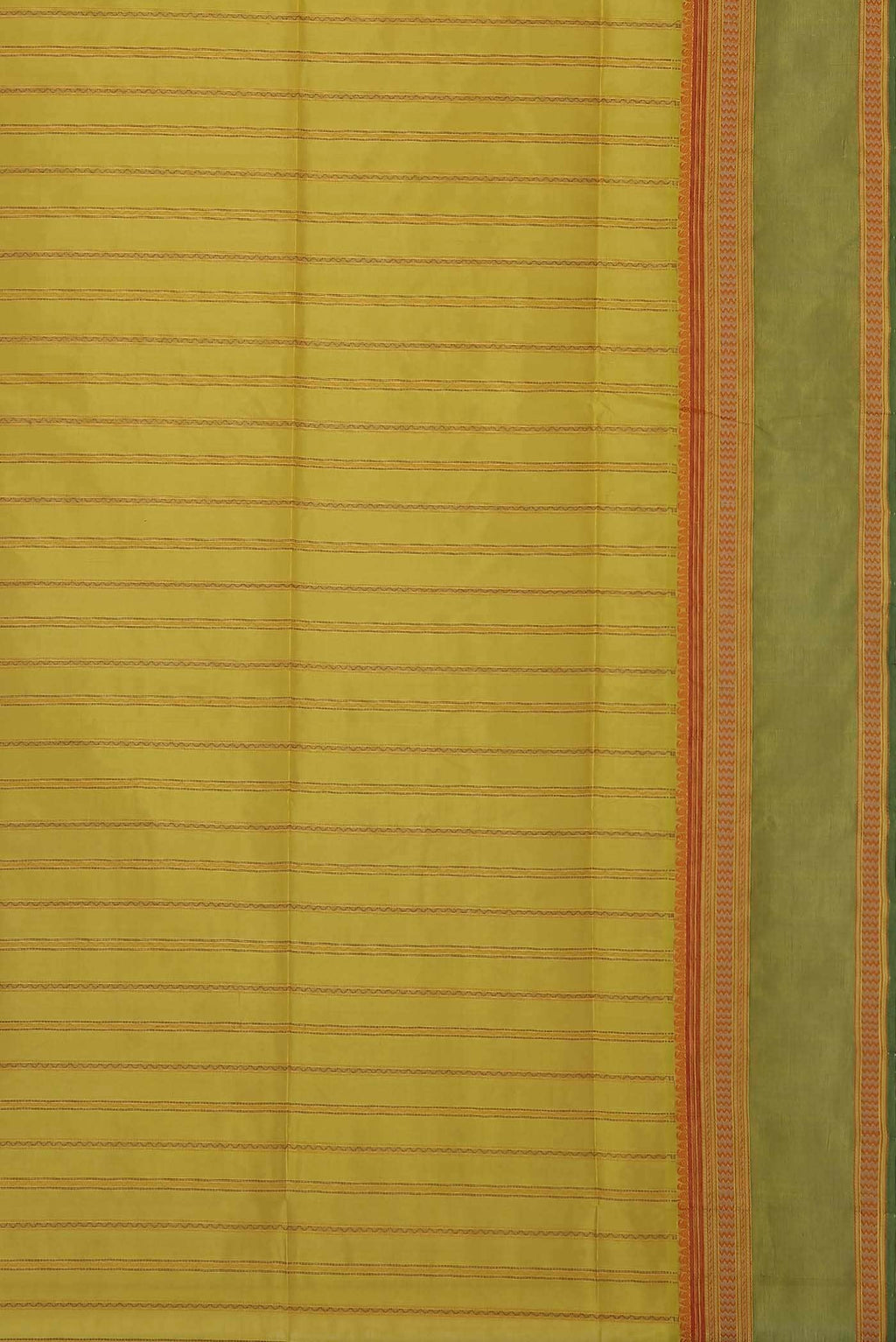 Yellow Silk Cotton Saree