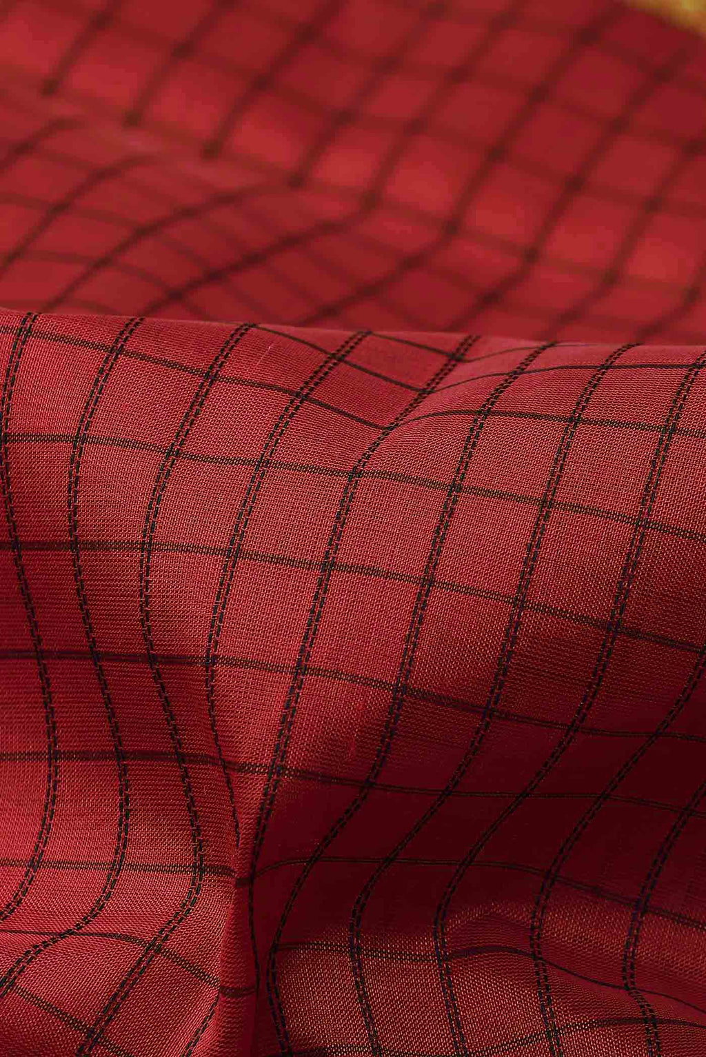 Red Silk Cotton Saree