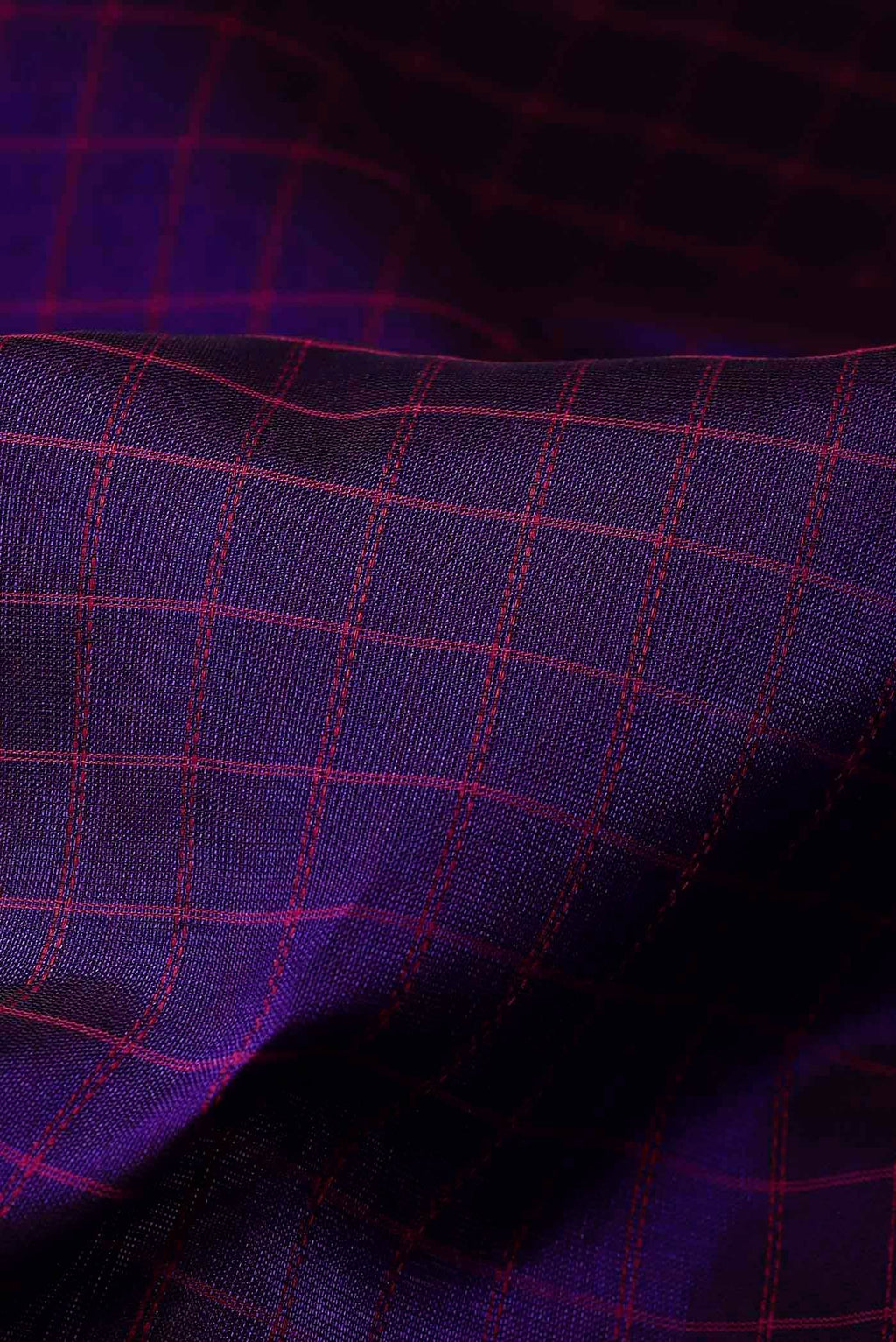 Violet Silk Cotton Saree