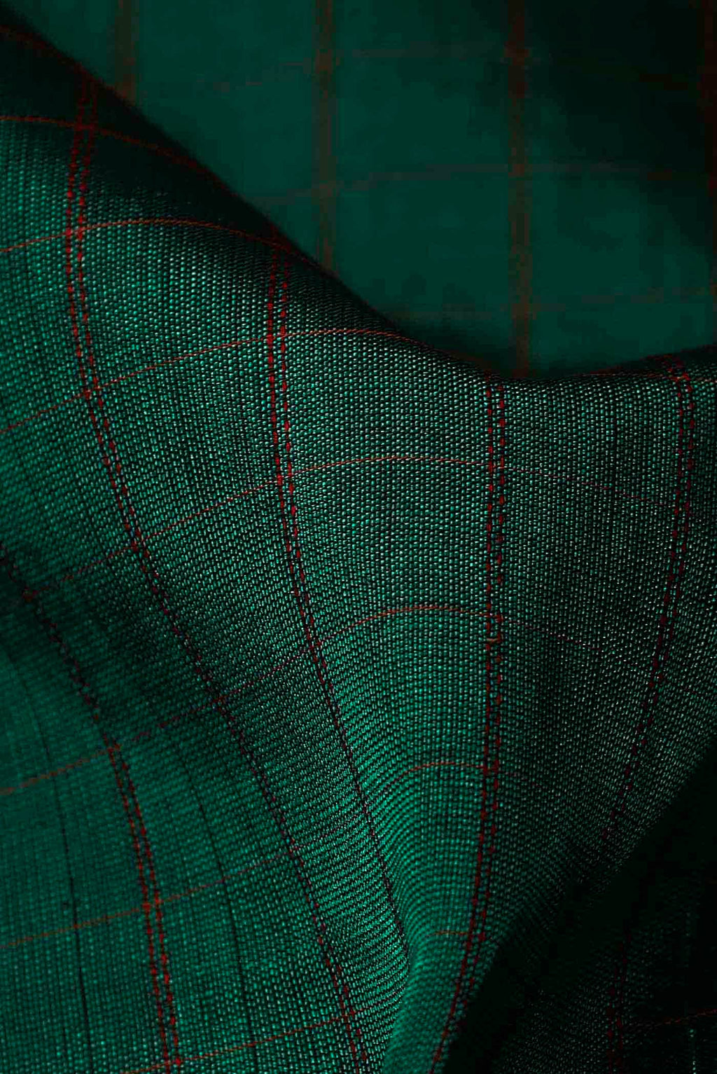 Green Silk Cotton Saree