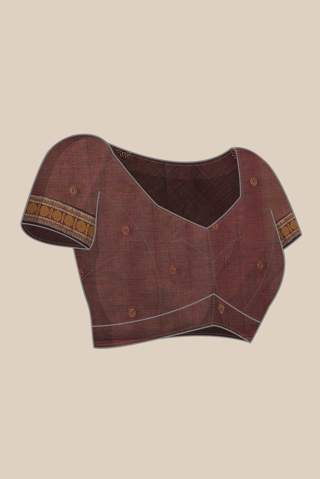 Red Silk Cotton Saree