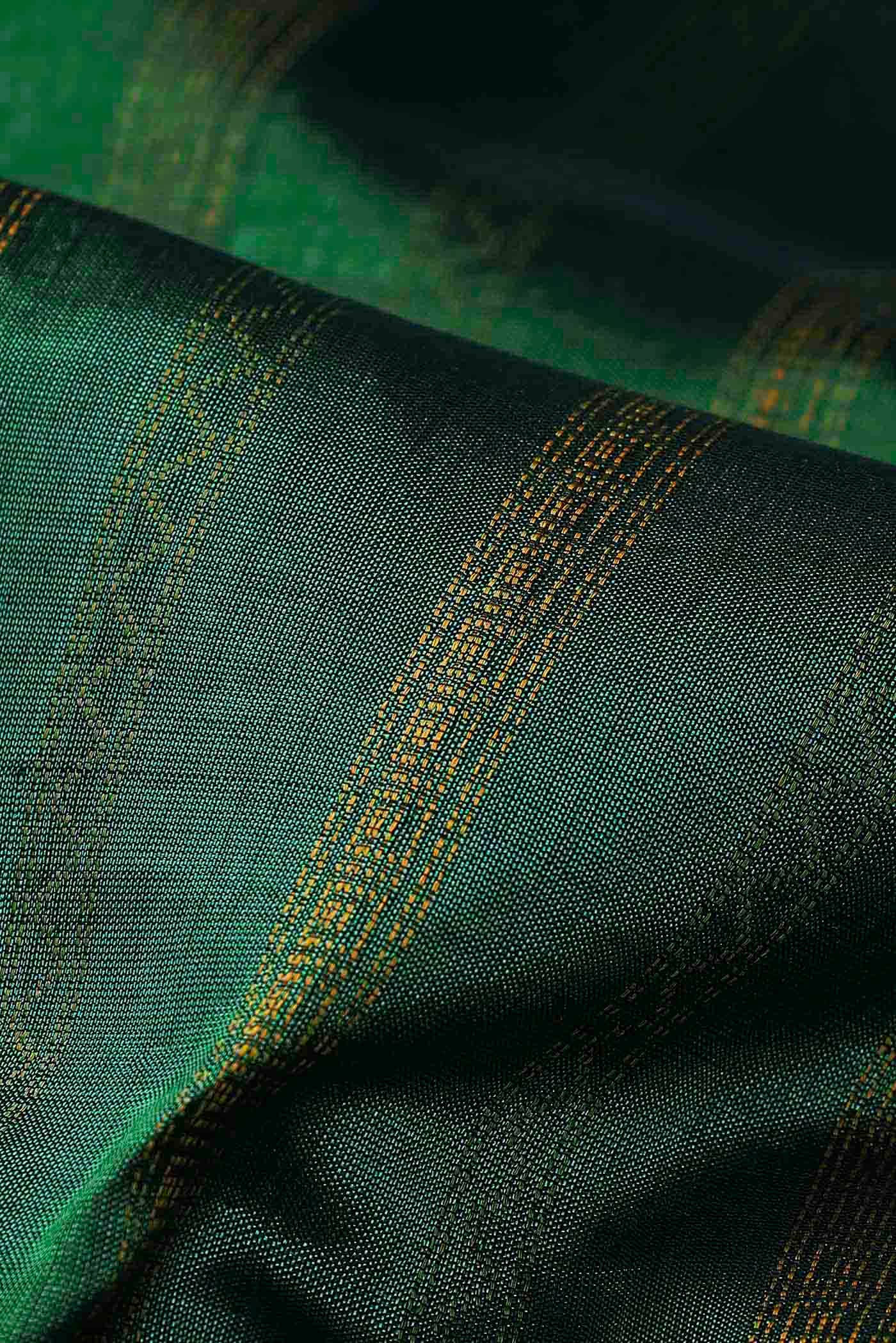 Green Silk Cotton Saree
