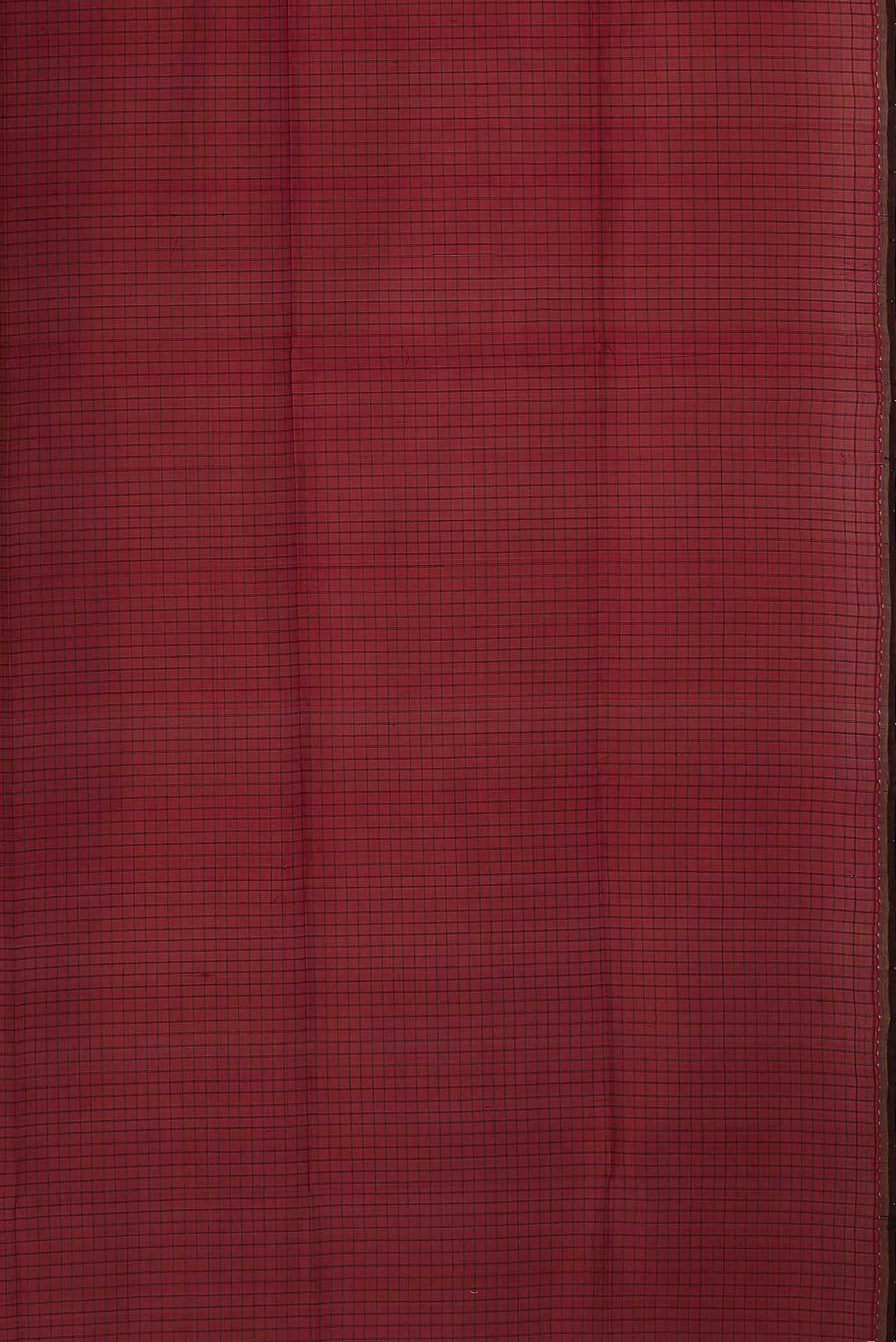 Red Silk Cotton Saree
