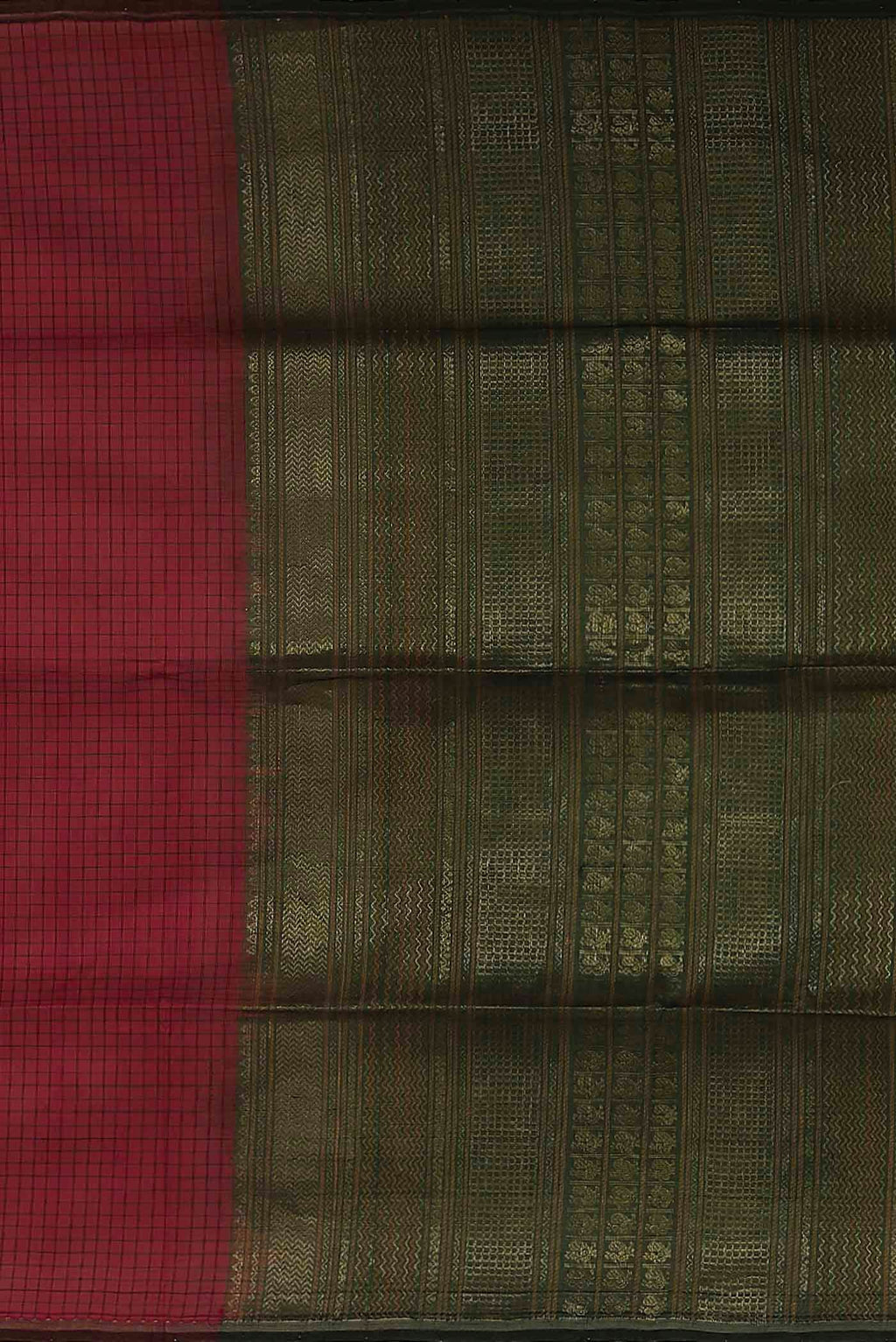 Red Silk Cotton Saree
