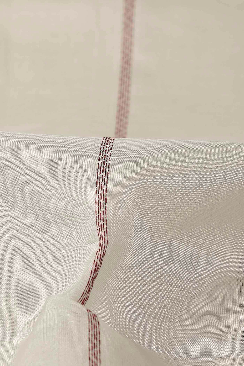 Off White Silk Cotton Saree