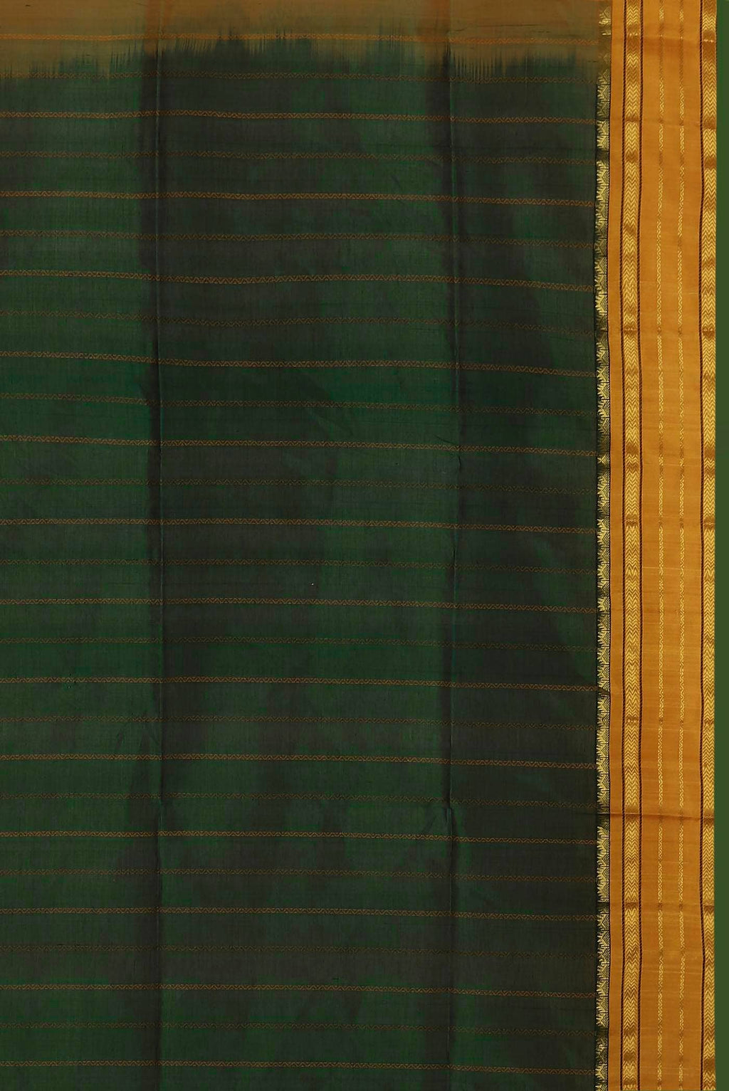 Green Silk Cotton Saree