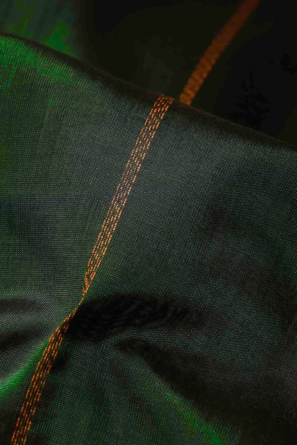 Green Silk Cotton Saree
