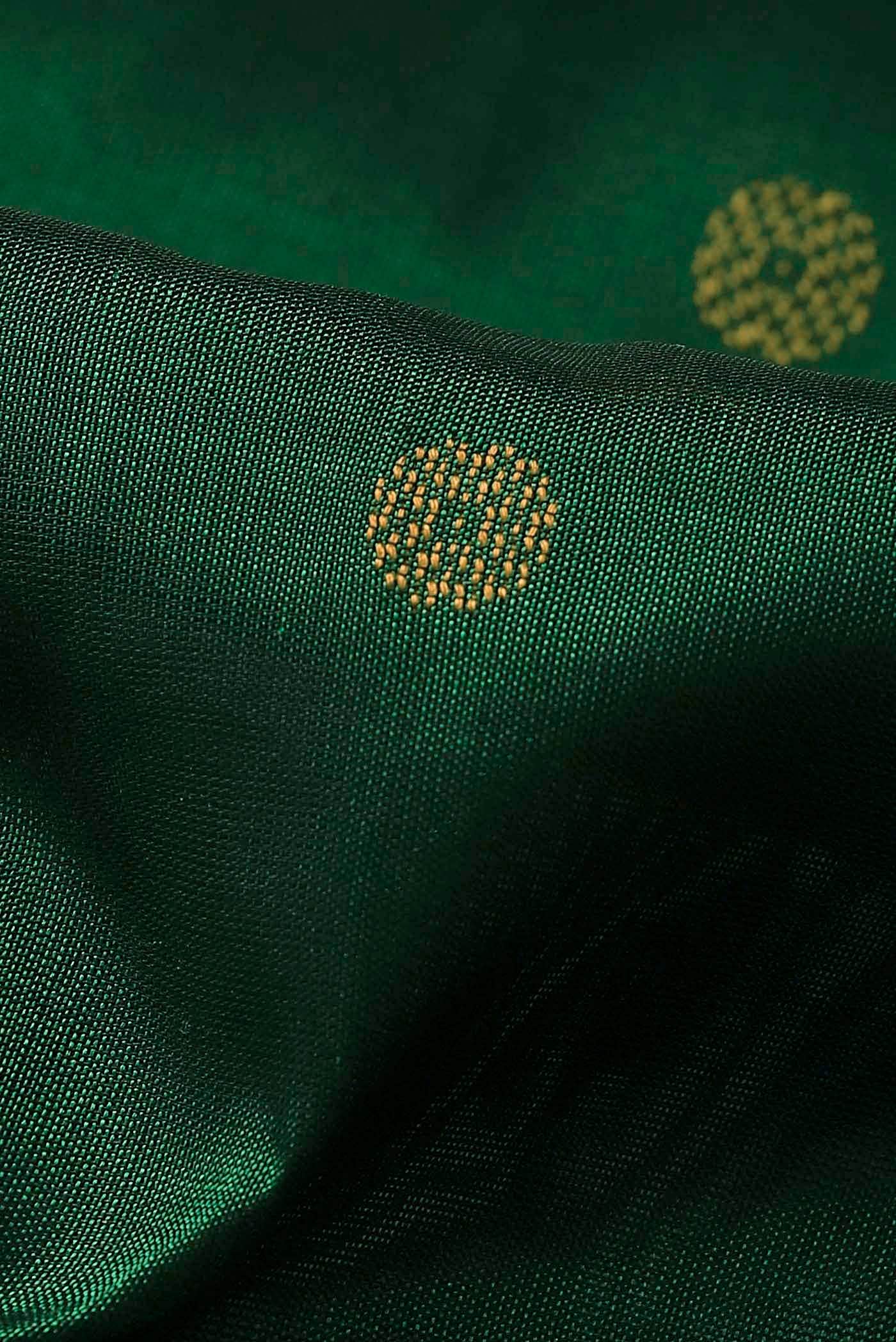 Green Silk Cotton Saree