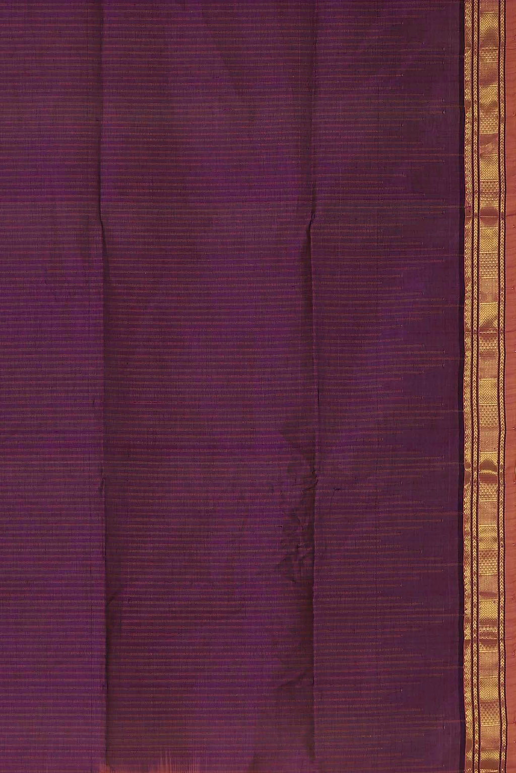 Purple Silk Cotton Saree