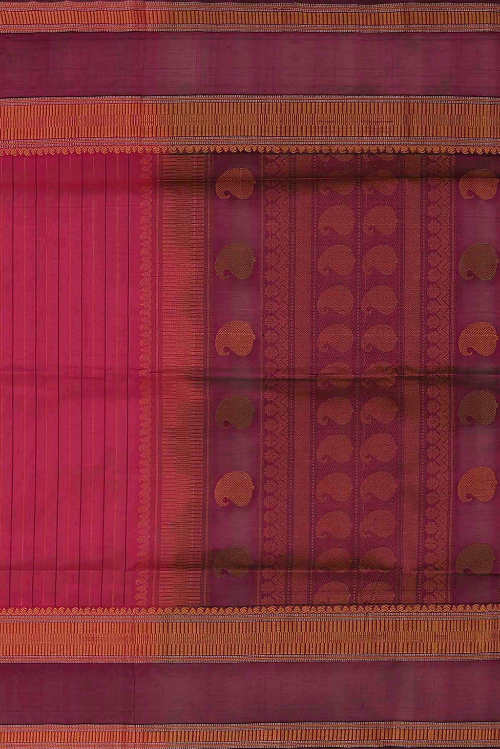 Pink Silk Cotton Saree