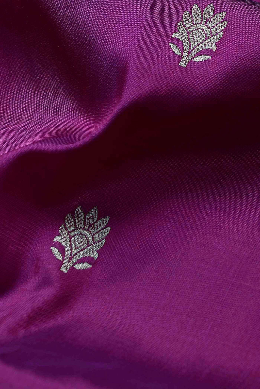Blue Banarasi Katan Silk Saree