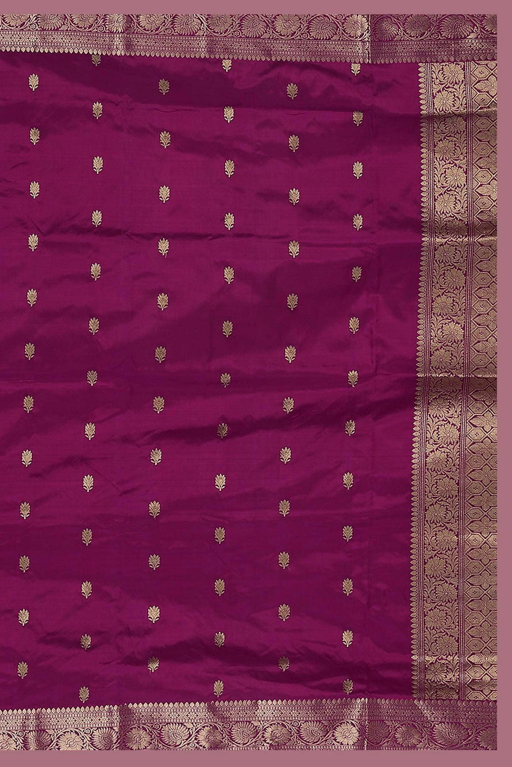 Blue Banarasi Katan Silk Saree