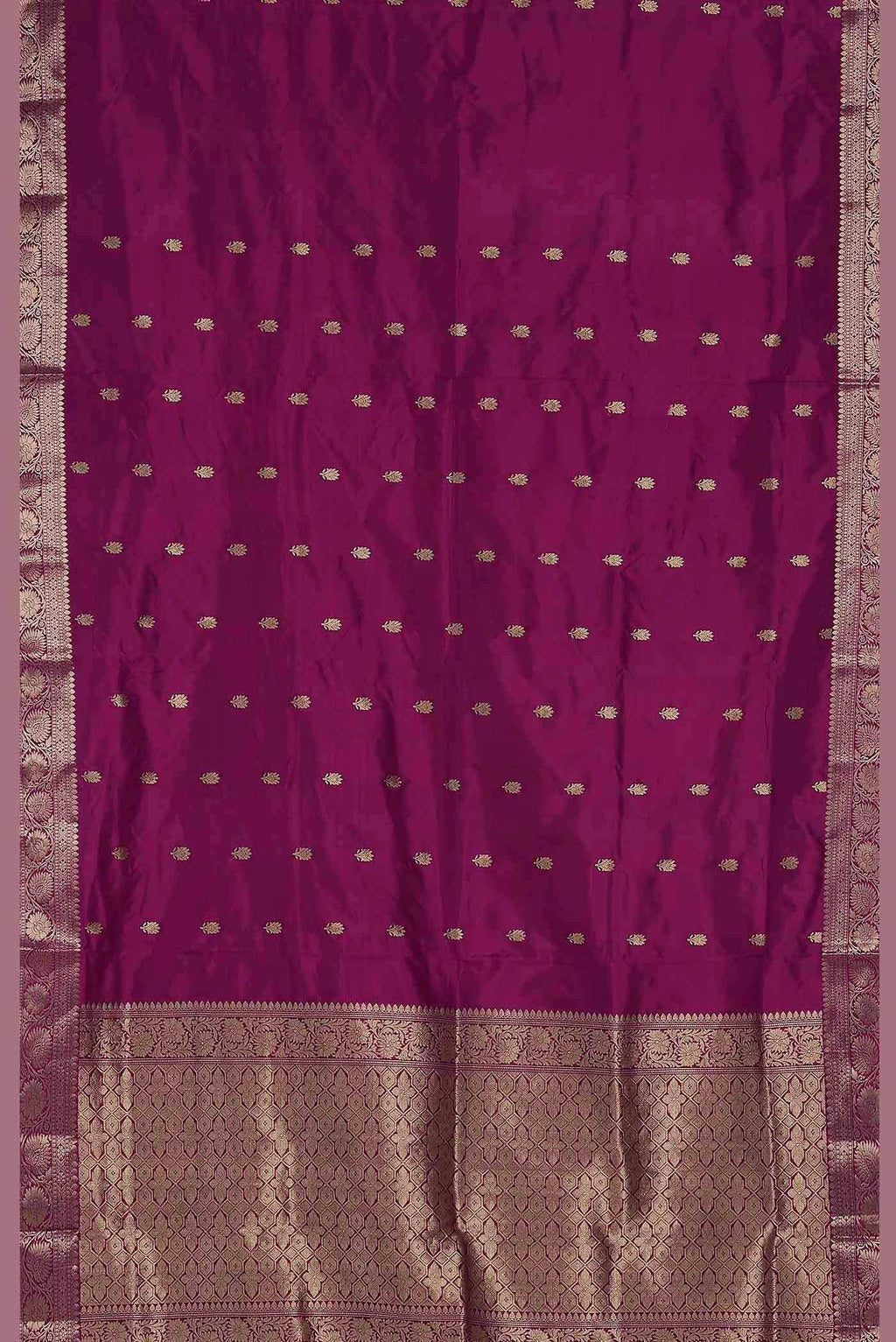 Blue Banarasi Katan Silk Saree