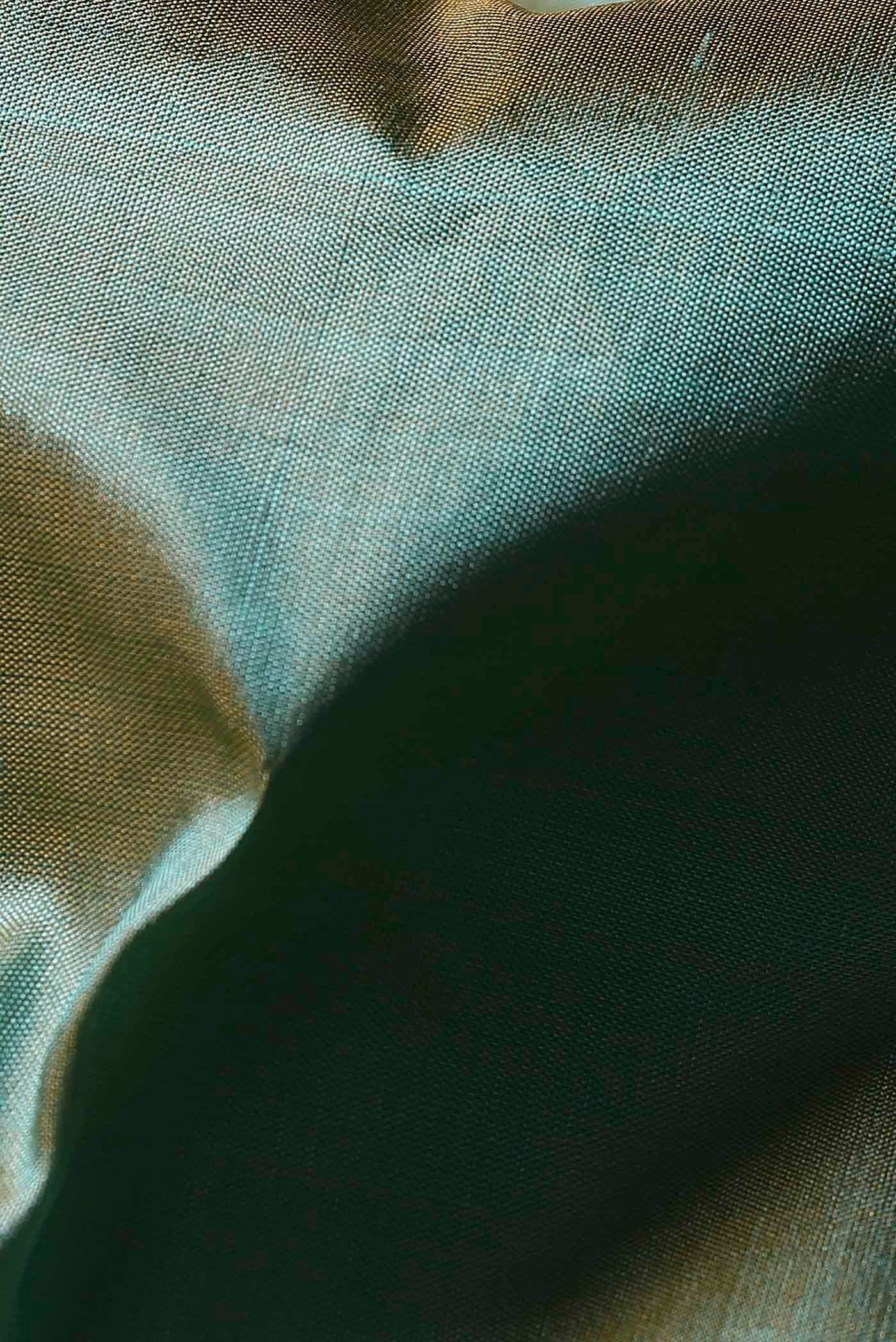 Green Banarasi Katan Silk Saree