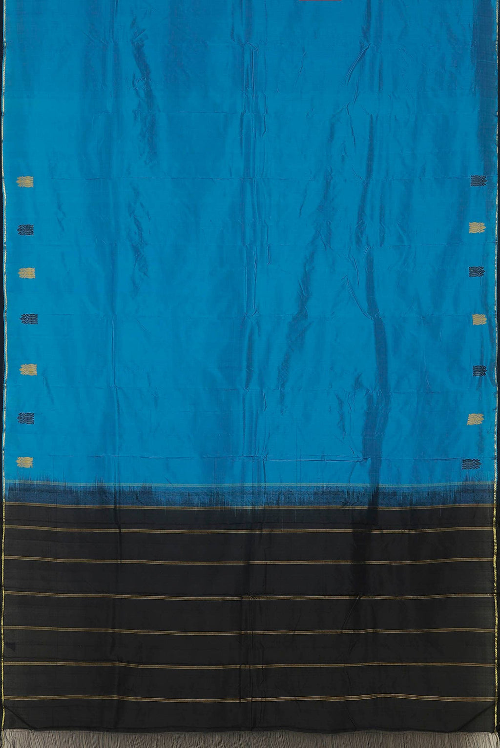 Blue Kanchipuram Silk Saree