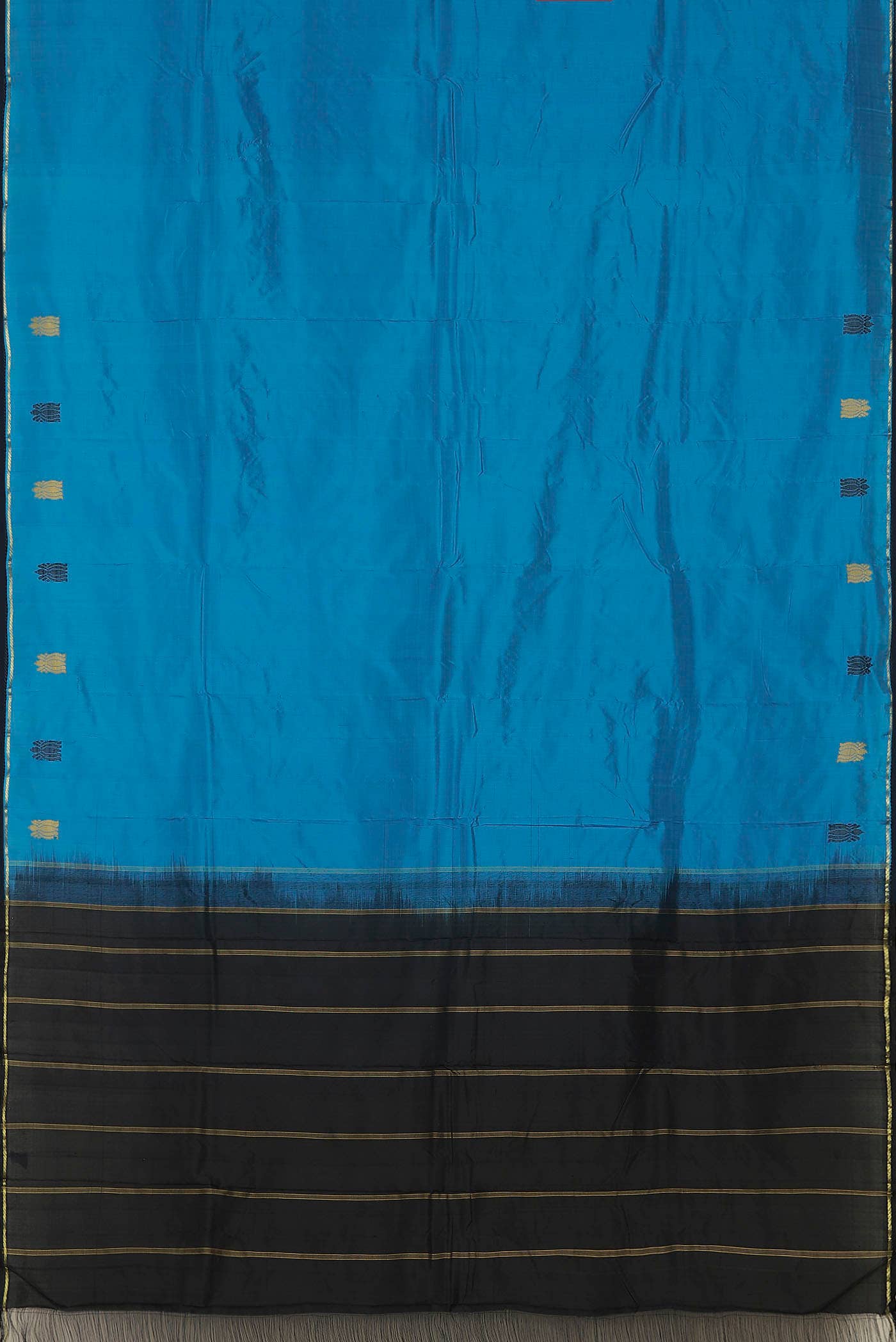Blue Kanchipuram Silk Saree