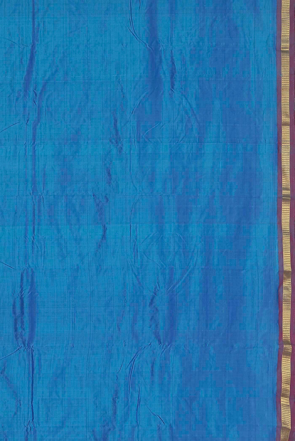 Blue Kanchipuram Silk Saree