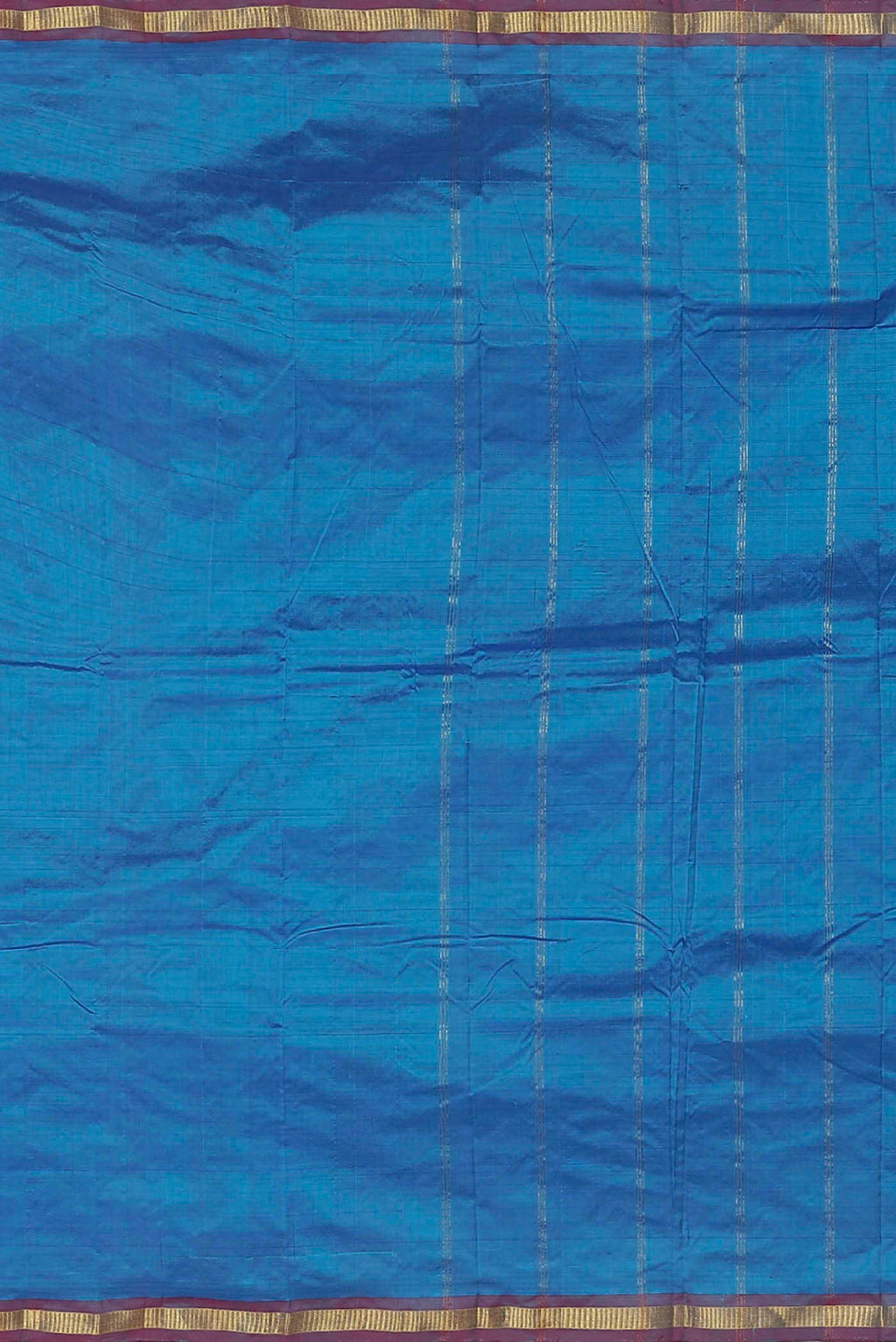 Blue Kanchipuram Silk Saree