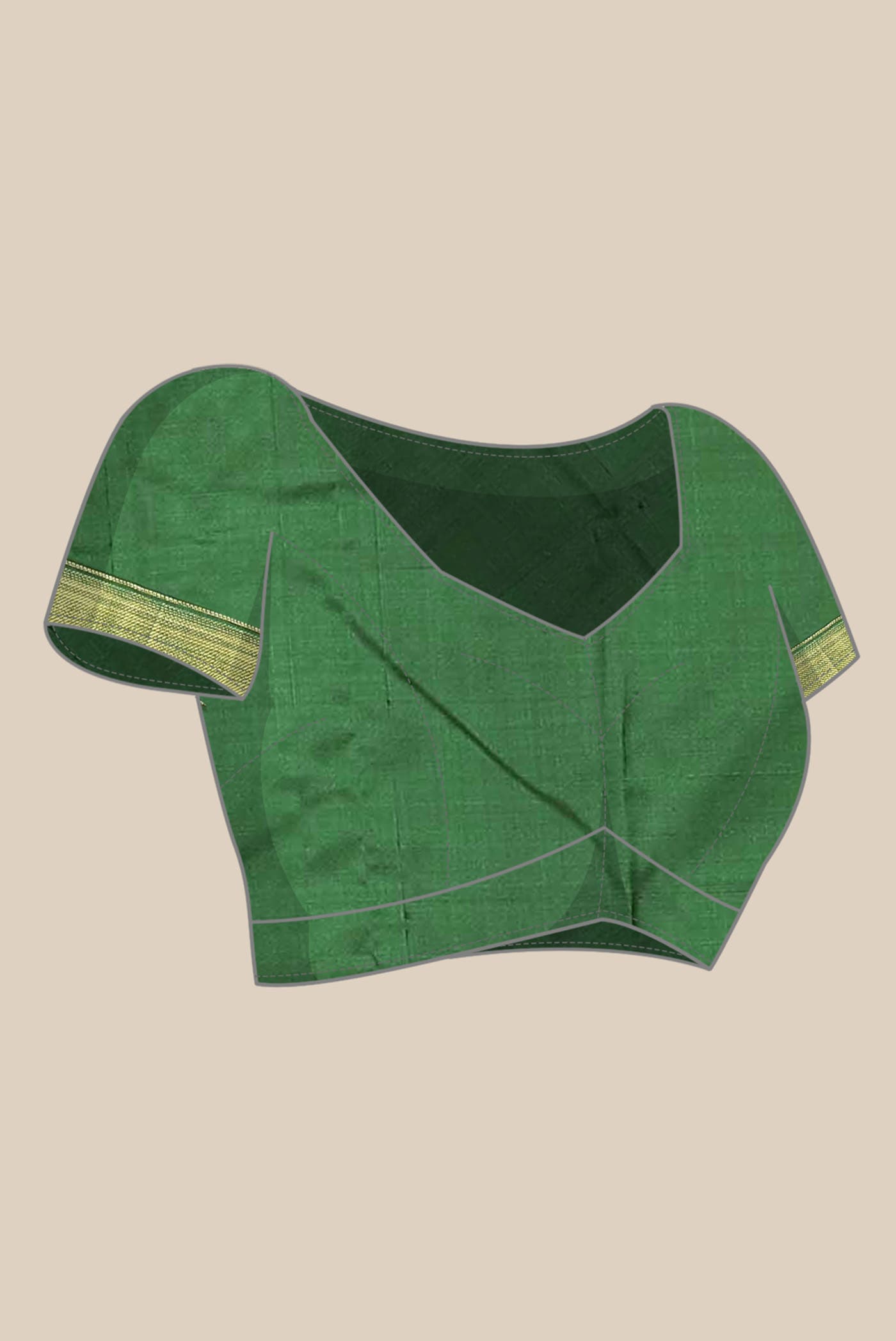 Green Kanchipuram Silk Saree