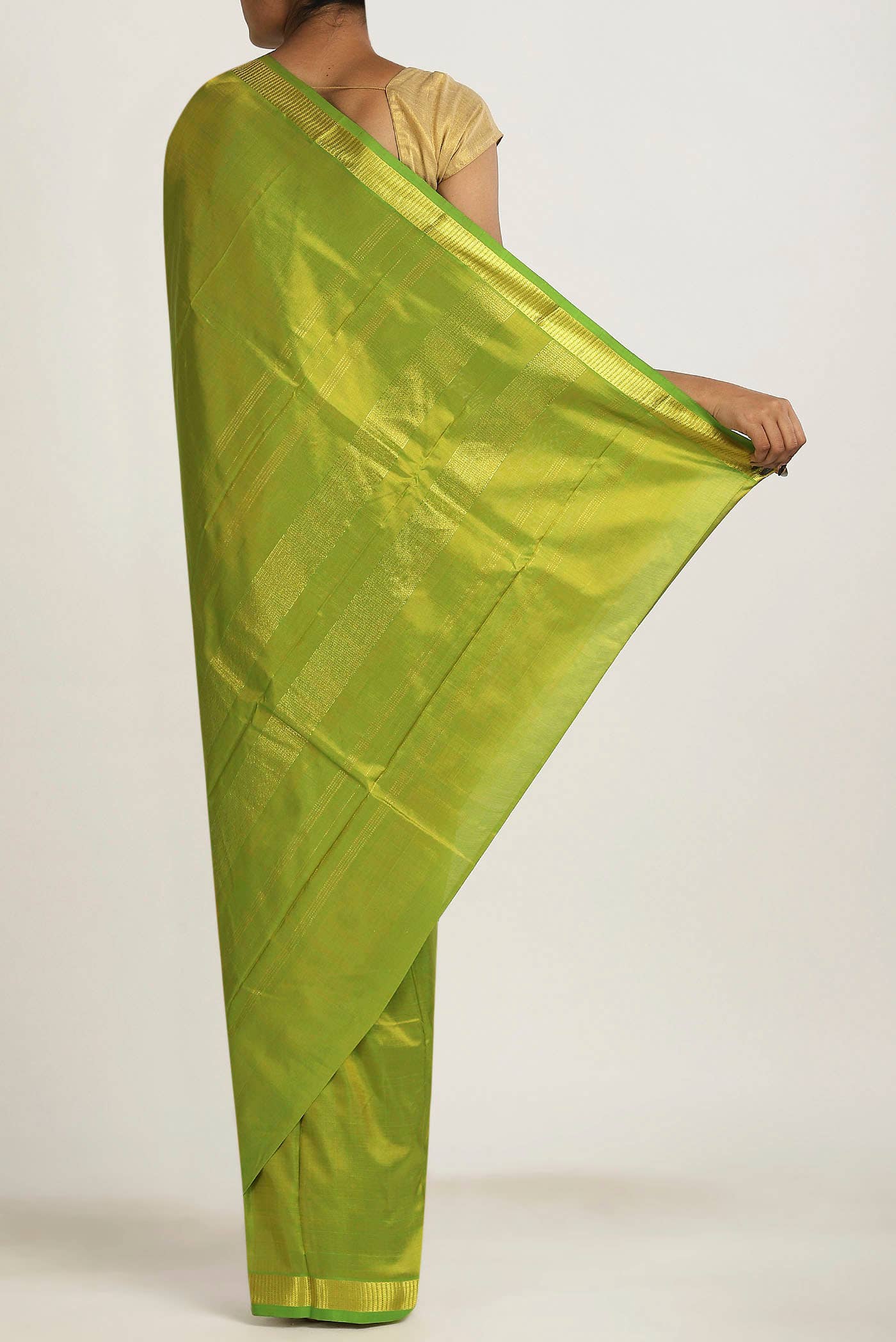 Green Kanchipuram Silk Saree