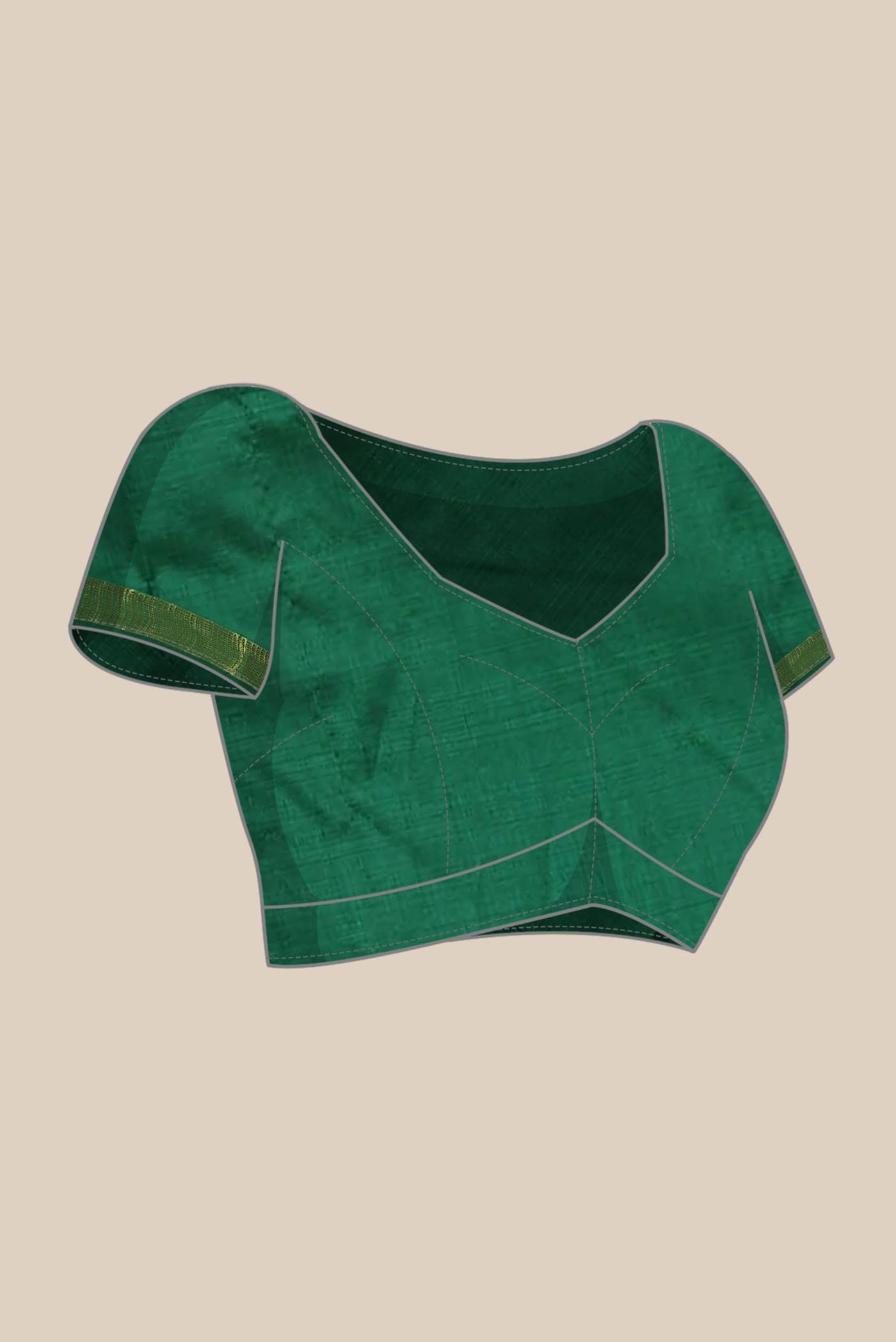 Green Kanchipuram Silk Saree