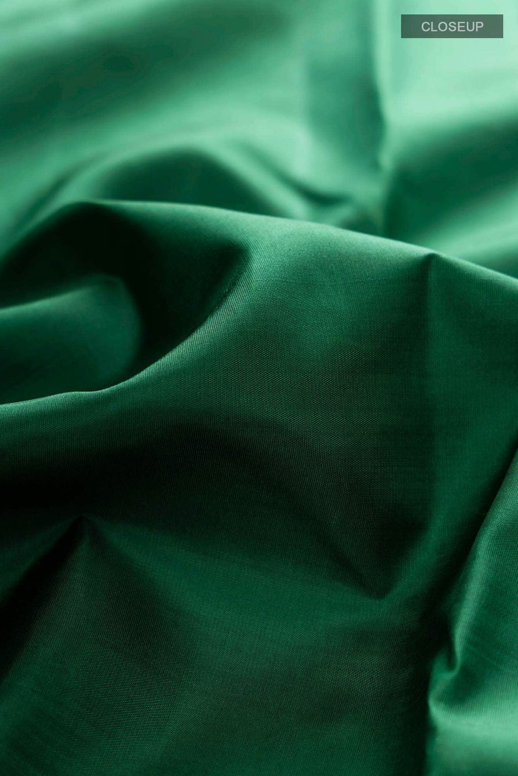 Pure Silk Pure Zari Bottle Green Dual Tone Kanchipuram Saree