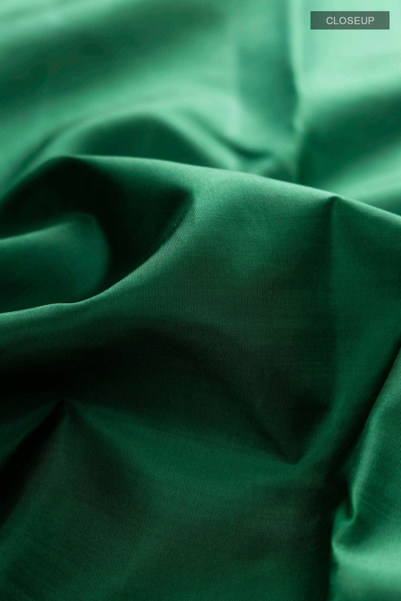 Pure Silk Pure Zari Bottle Green Dual Tone Kanchipuram Saree