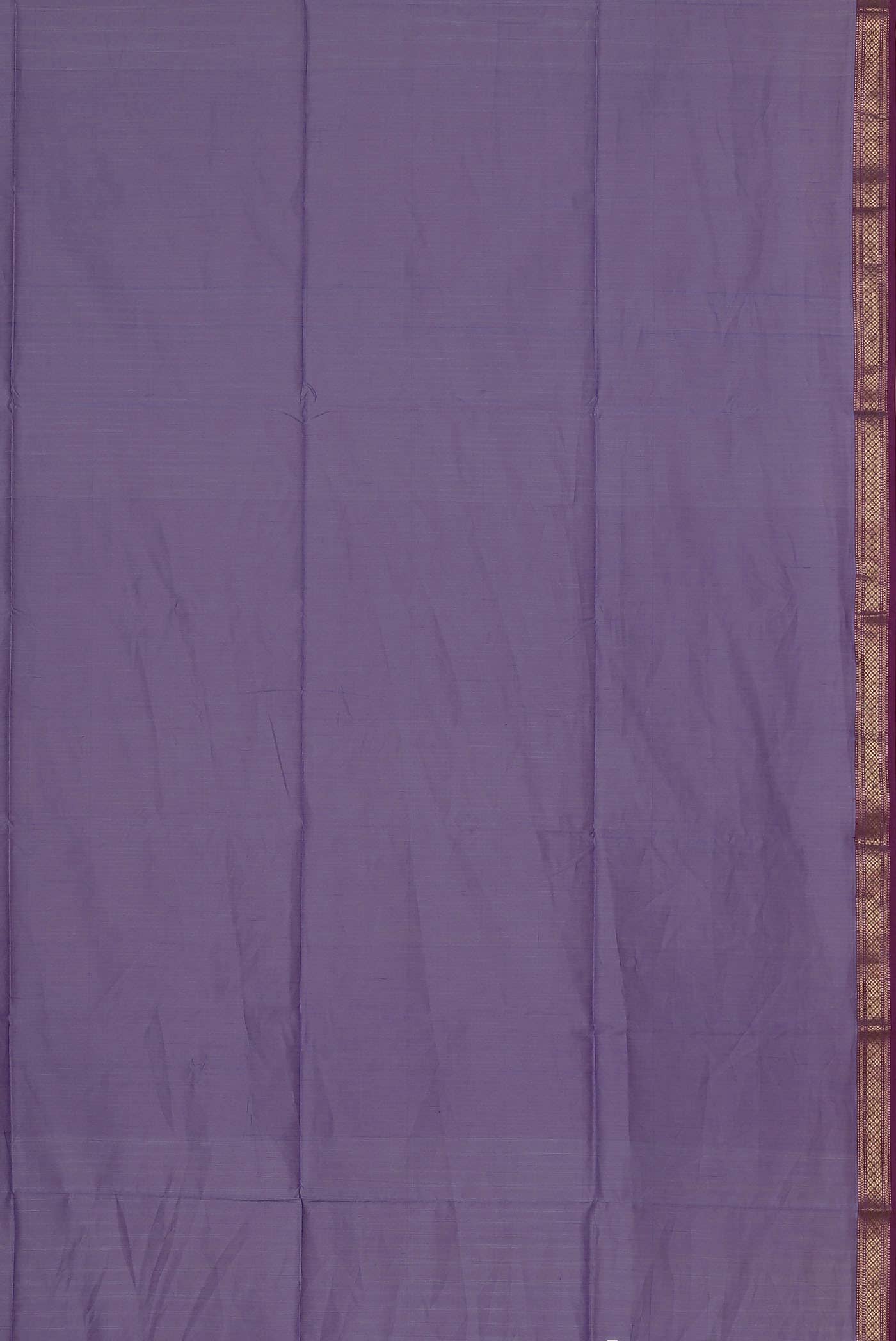 Lavender Maheshwari Silk Cotton Saree